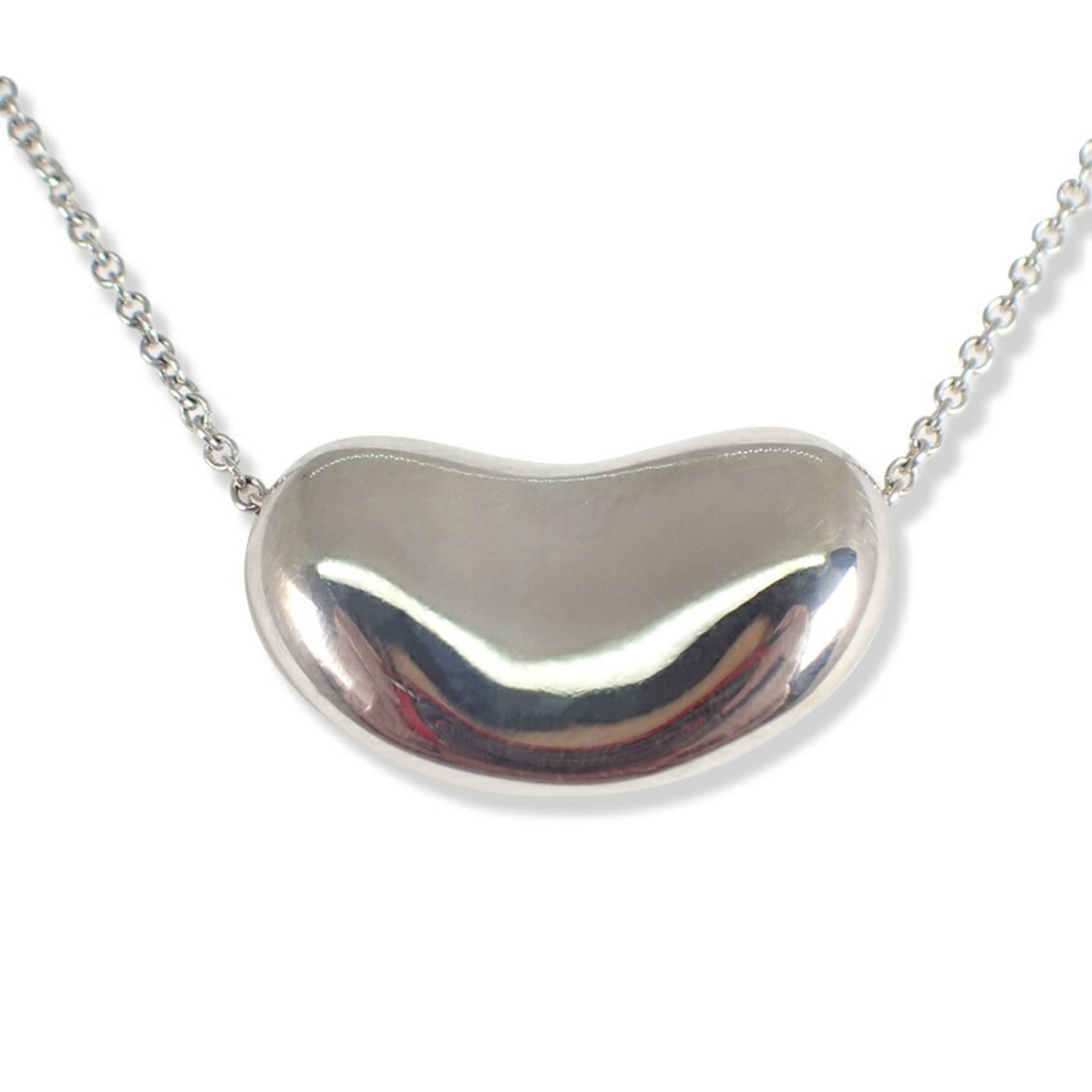 Necklace TIFFANY 925 Bean Pendant: Necklace TIFFANY 925 Bean Pendant This listing features Necklace TIFFANY 925 Bean Pendant. Item specifics are provided below. Item Specifics: Brand: Tiffany Necklace Type: Necklace Gender: Women