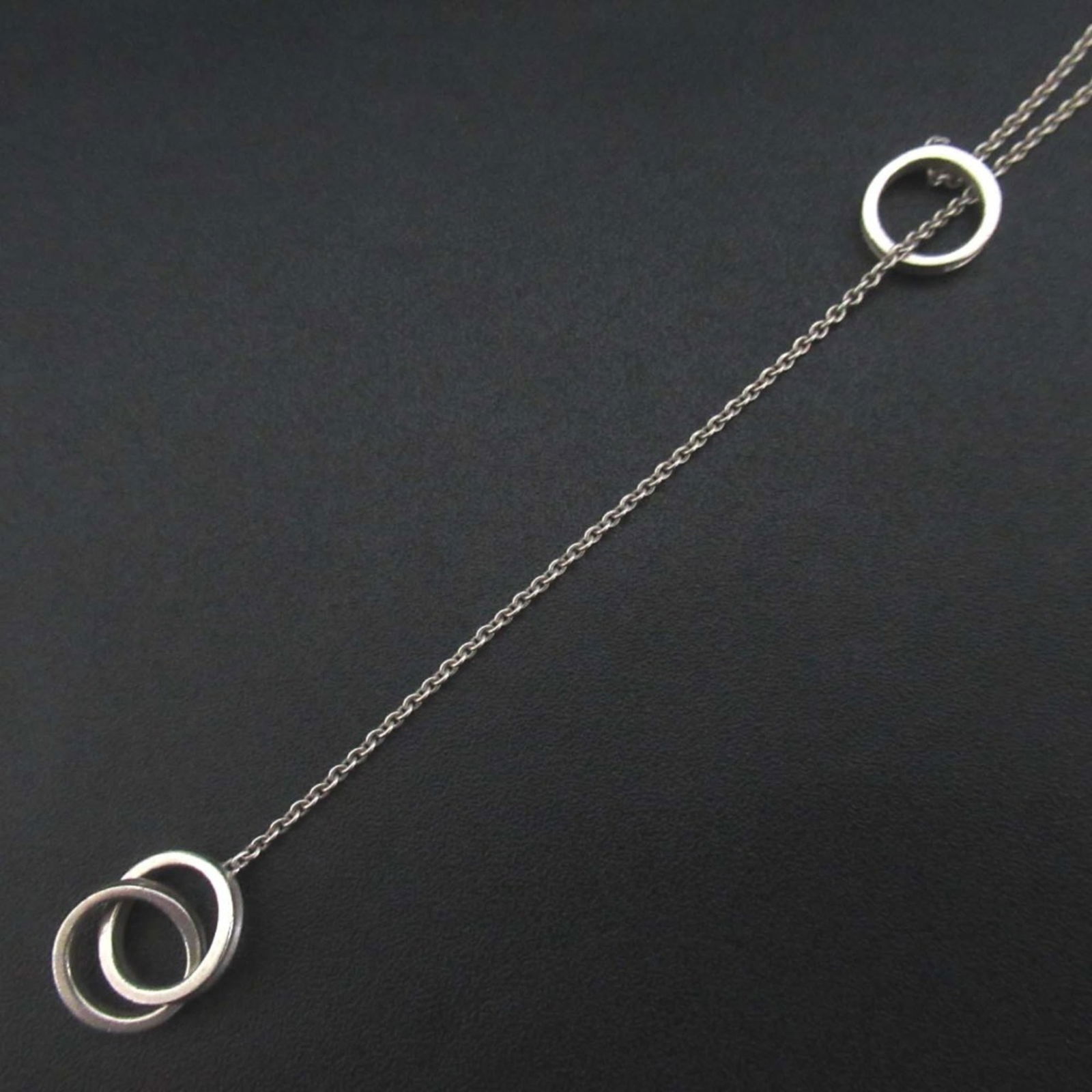 Women Tiffany & Co. 1837 Interlocking Circle Lariat Necklace Pendant in 925SV Silver for: Women Tiffany & Co. 1837 Interlocking Circle Lariat Necklace Pendant in 925SV Silver for This listing features Women Tiffany & Co. 1837 Interlocking Circle Lariat Necklace Pendant in 925SV Silver for.