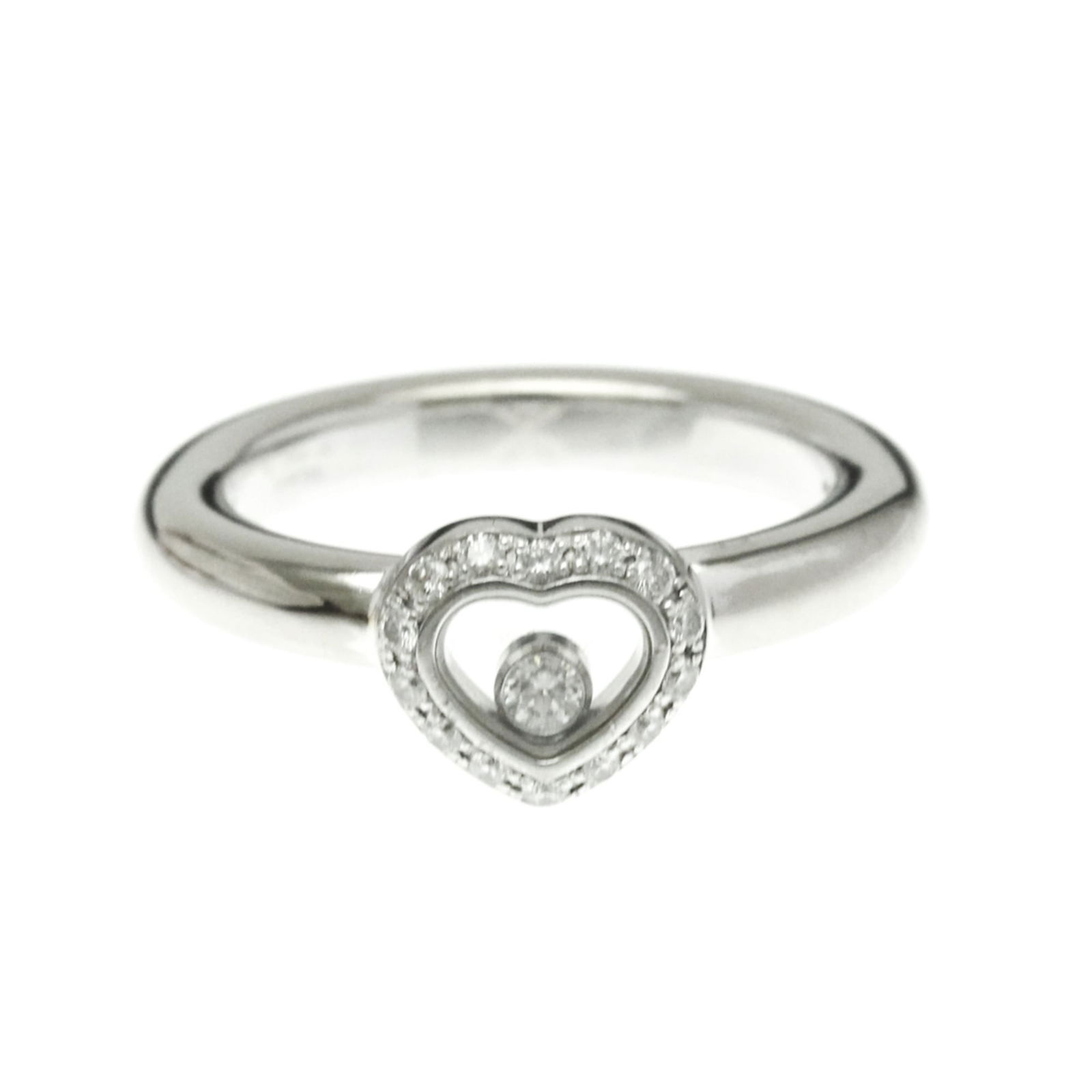 (18K) Chopard Band Ring White Gold (1 of 10)