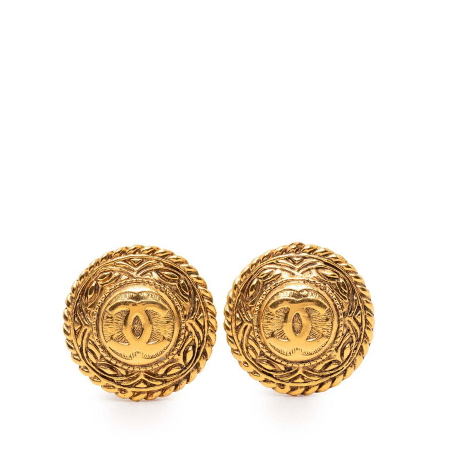 Earrings Chanel Clip: Earrings Chanel Clip This listing features Earrings Chanel Clip. Item specifics are provided below. Item Specifics: Brand: Chanel Type: Clip Earrings Gender: Women Color: Gold Size (Hxwxd): 31.00mm x