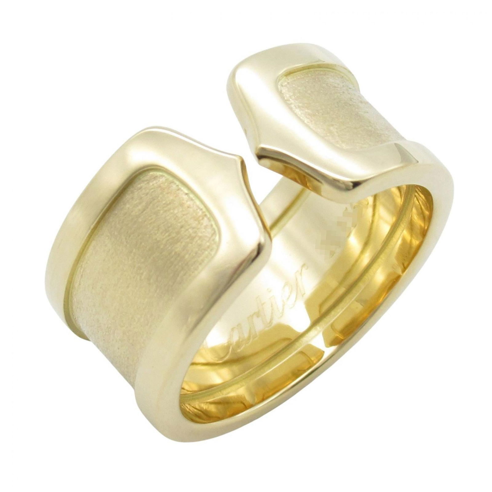 (18K) Cartier Band Ring Yellow Gold (1 of 8)