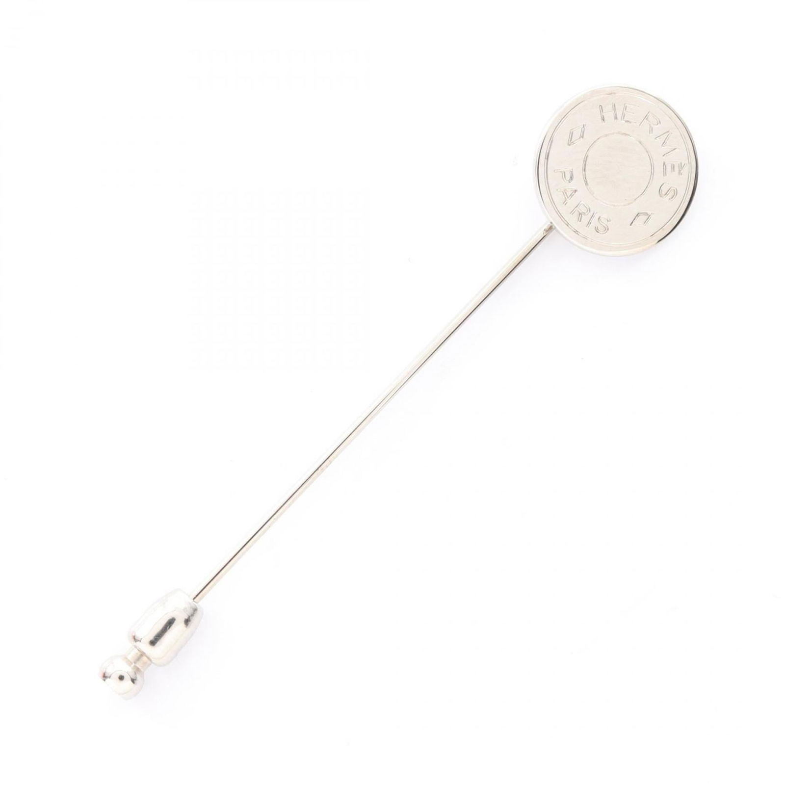 Steel Hermes Pin Brooch Stainless (1 of 4)