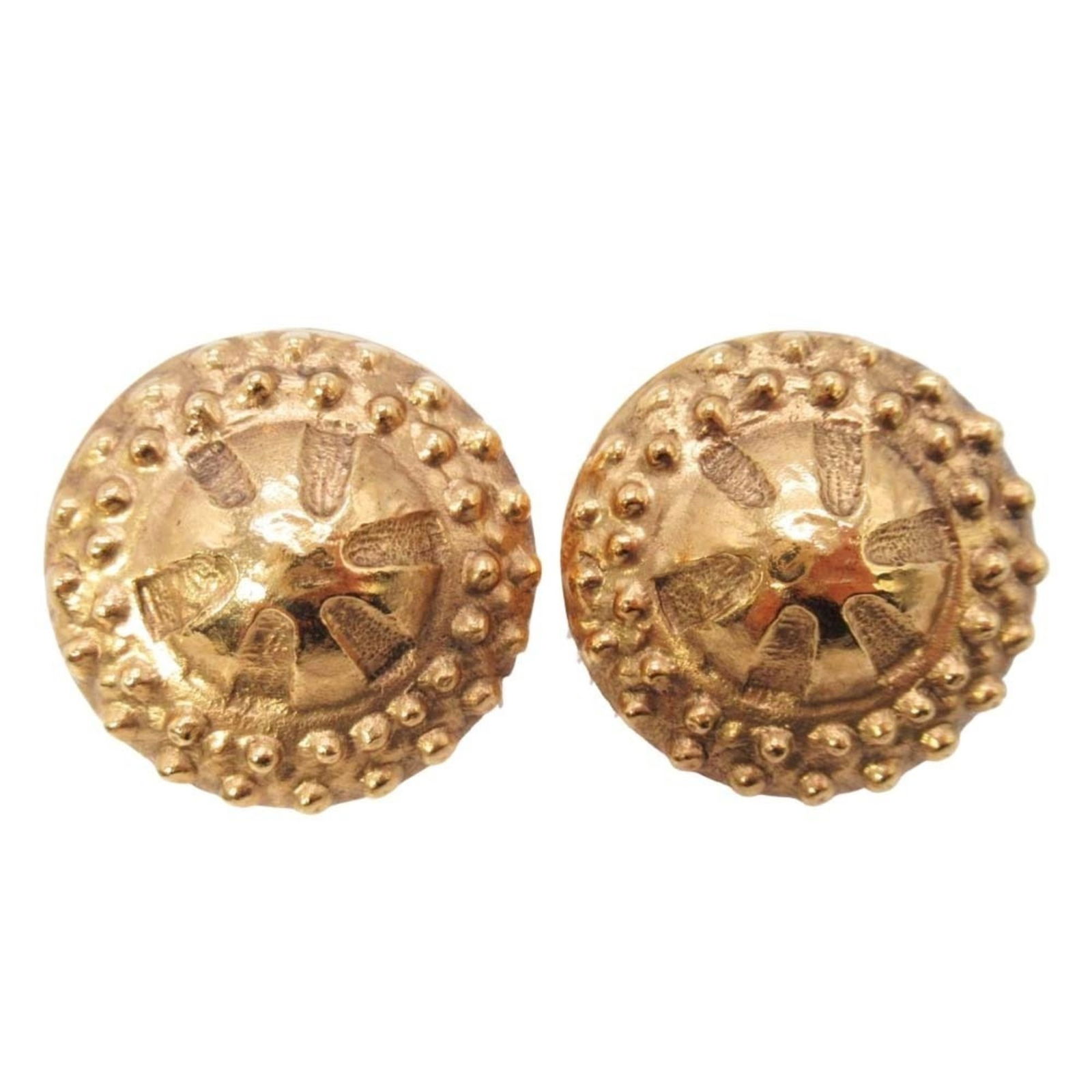 Jewelry - 1989 Vintage CHANEL Round Earrings - Gold - Women's - Accessories (1 of 6)