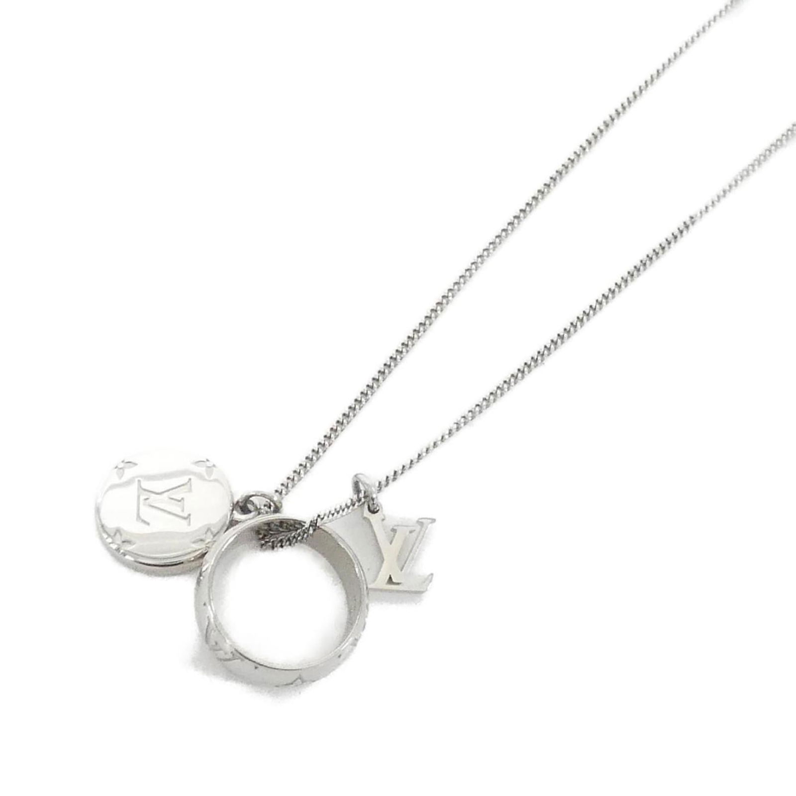 M62485 Louis Vuitton Monogram M Ring Necklace (1 of 8)