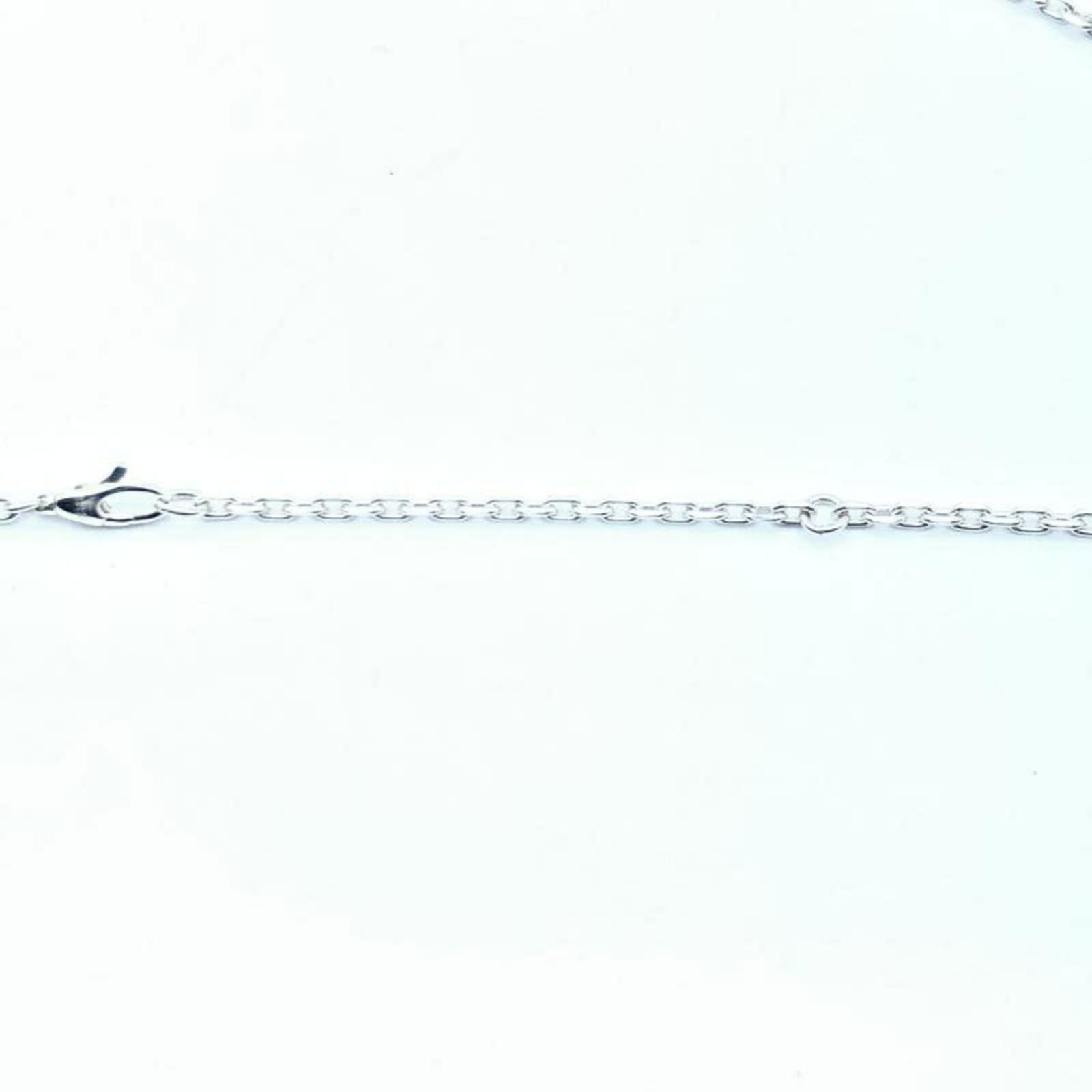 Gucci Interlocking Necklace Silver - 7