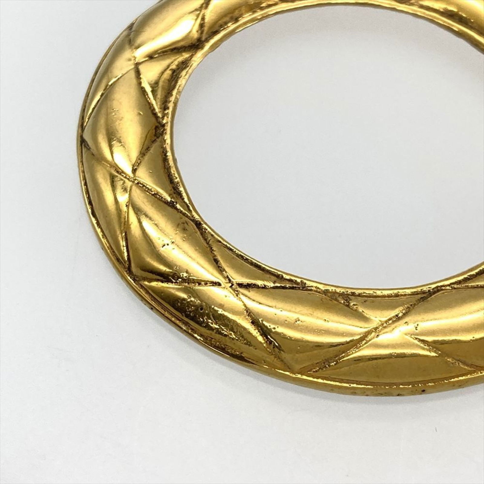 Plating Chanel Stud Earrings Gold - 8