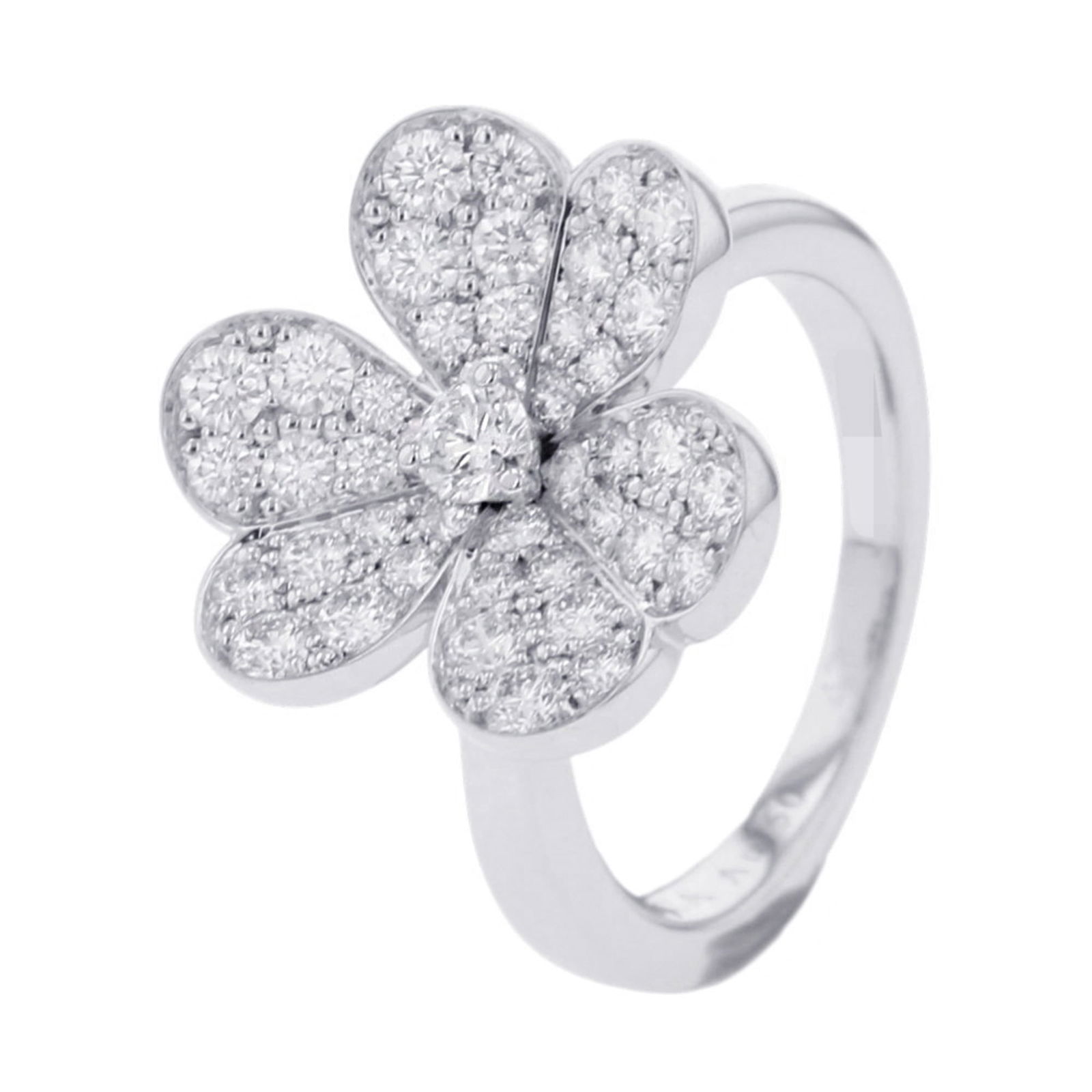 (18K) Van Cleef & Arpels Band Ring White Gold: (18K) Van Cleef & Arpels Band Ring White Gold This listing features (18K) Van Cleef & Arpels Band Ring White Gold. Item specifics are provided below. Item Specifics: Brand: Van Cleef & Arpels Type: Ba