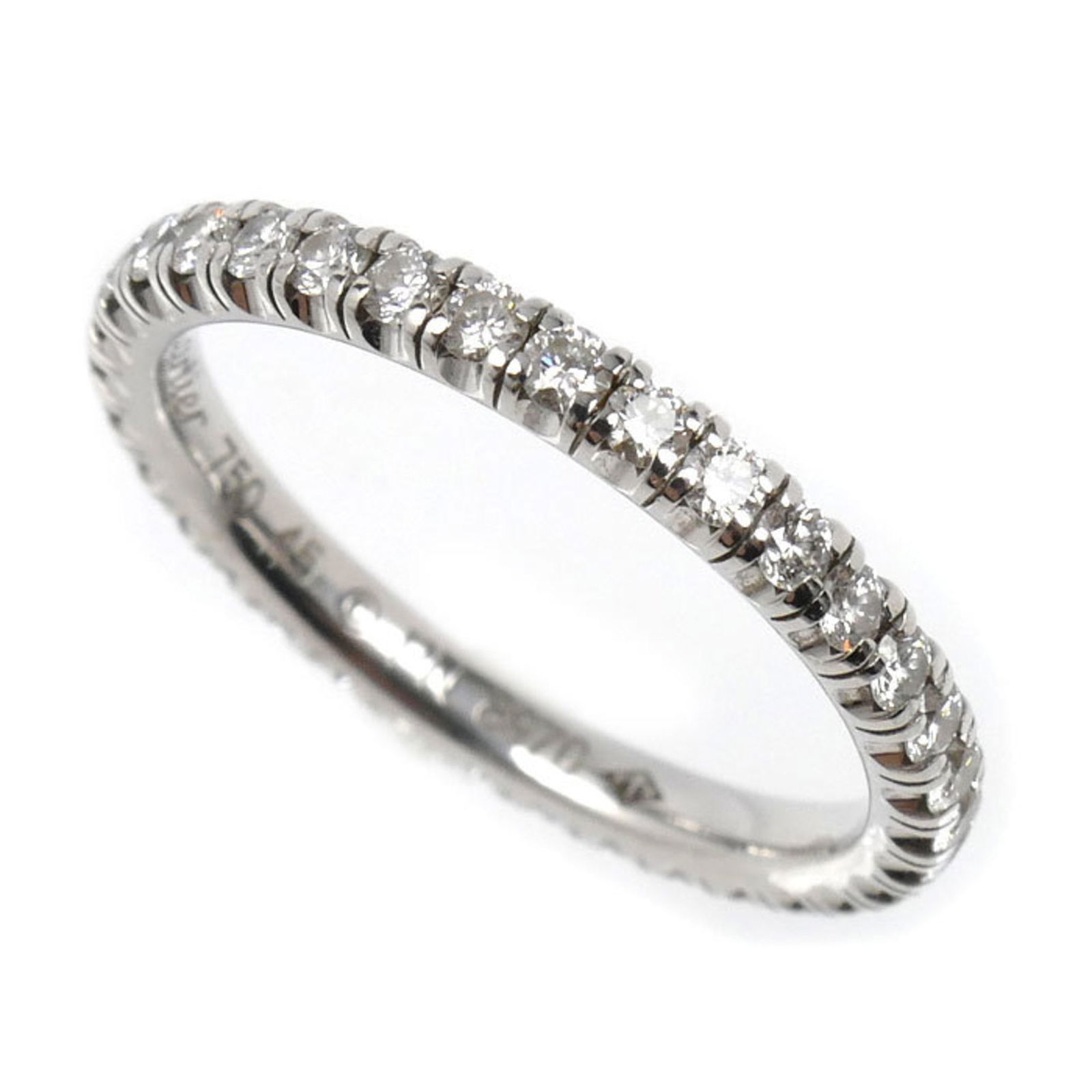 (18K) Cartier Band Ring White Gold (1 of 7)