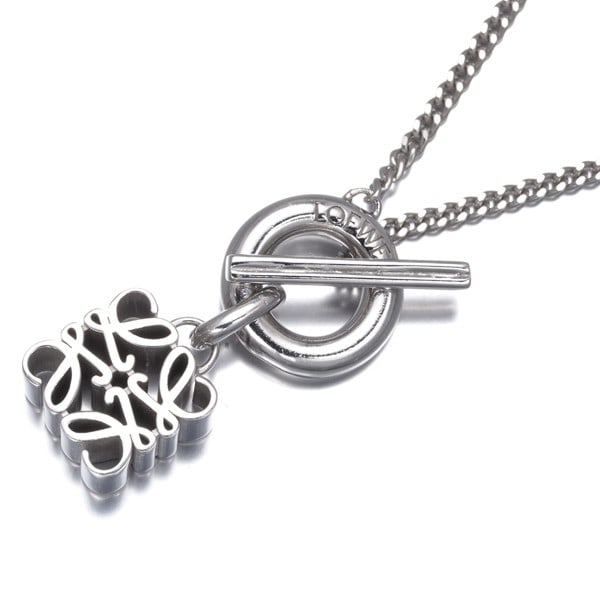 Silver Loewe Necklace Anagram Lariat 925 Sterling (1 of 4)