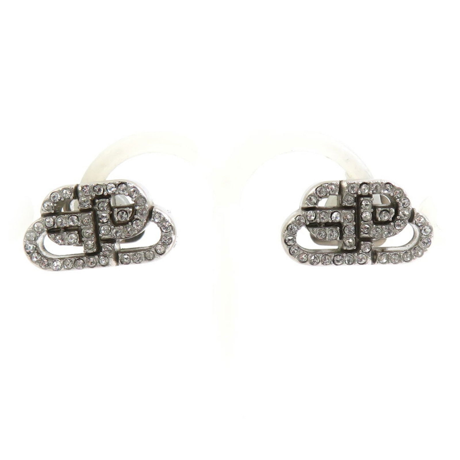Rhinestone - Balenciaga Stud Earrings Metal: Rhinestone - Balenciaga Stud Earrings Metal This listing features Rhinestone - Balenciaga Stud Earrings Metal. Item specifics are provided below. Item Specifics: Brand: Balenciaga Type: Stud