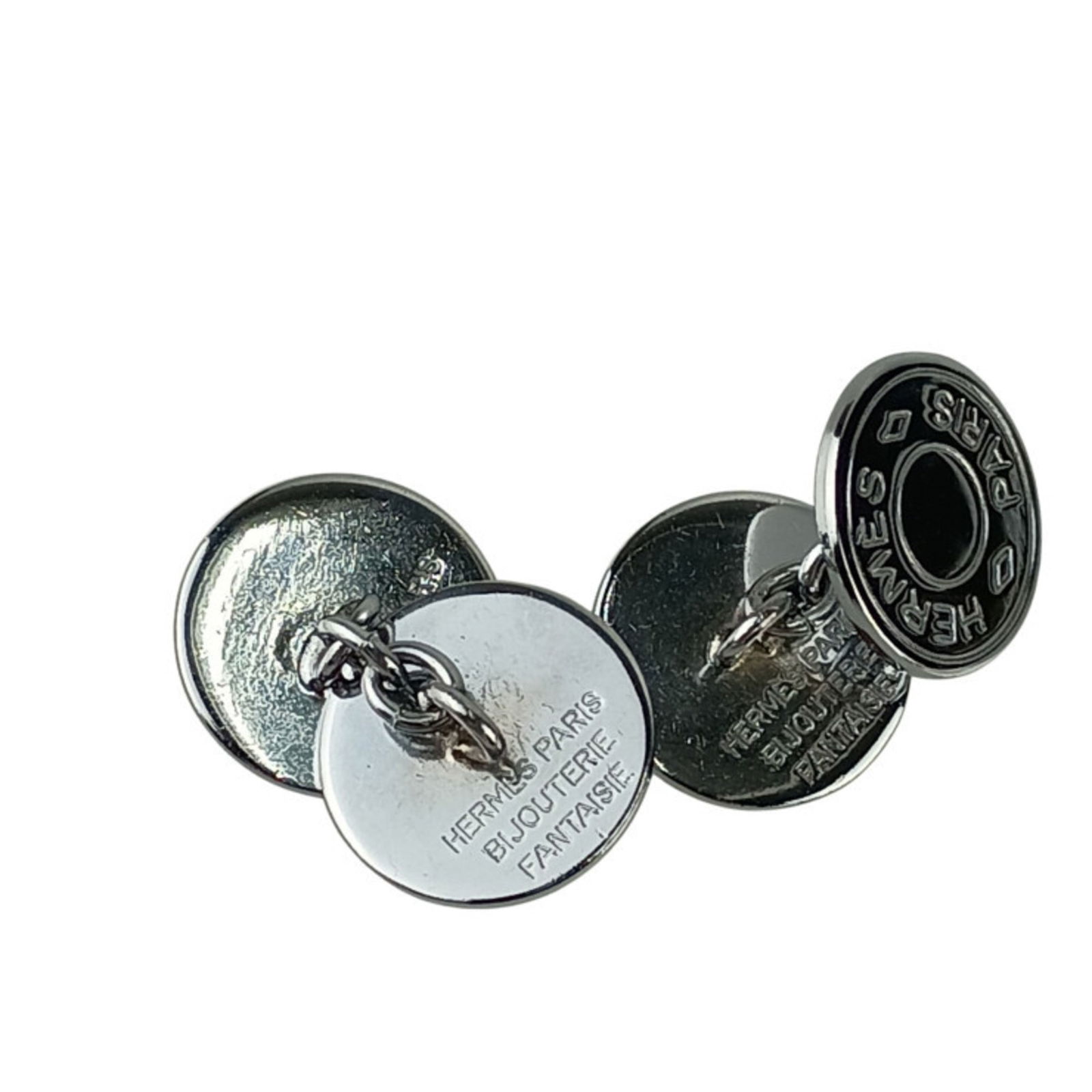 Metal Hermes Cufflinks - 2