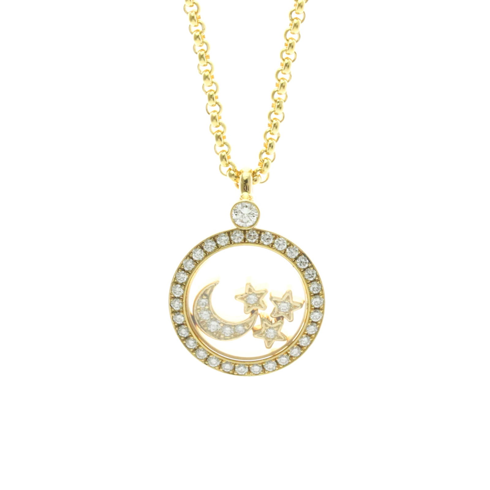 Women Fashion Pendant Necklace (Gold) - Chopard Happy Diamonds Necklace 79/ 3926 Yellow Gold (18K): Women Fashion Pendant Necklace (Gold) - Chopard Happy Diamonds Necklace 79/ 3926 Yellow Gold (18K) Diamond Men This listing features Women Fashion Pendant Necklace (Gold) - Chopard Happy Diamonds Neck