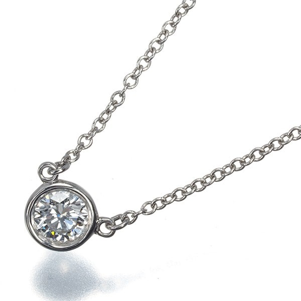 Platinum Tiffany&Co. Necklace Diamond 0.27Ct By The Yard 950: Platinum Tiffany&Co. Necklace Diamond 0.27Ct By The Yard 950 This listing features Platinum Tiffany&Co. Necklace Diamond 0.27Ct By The Yard 950. Item specifics are provided below. Item Specifics: