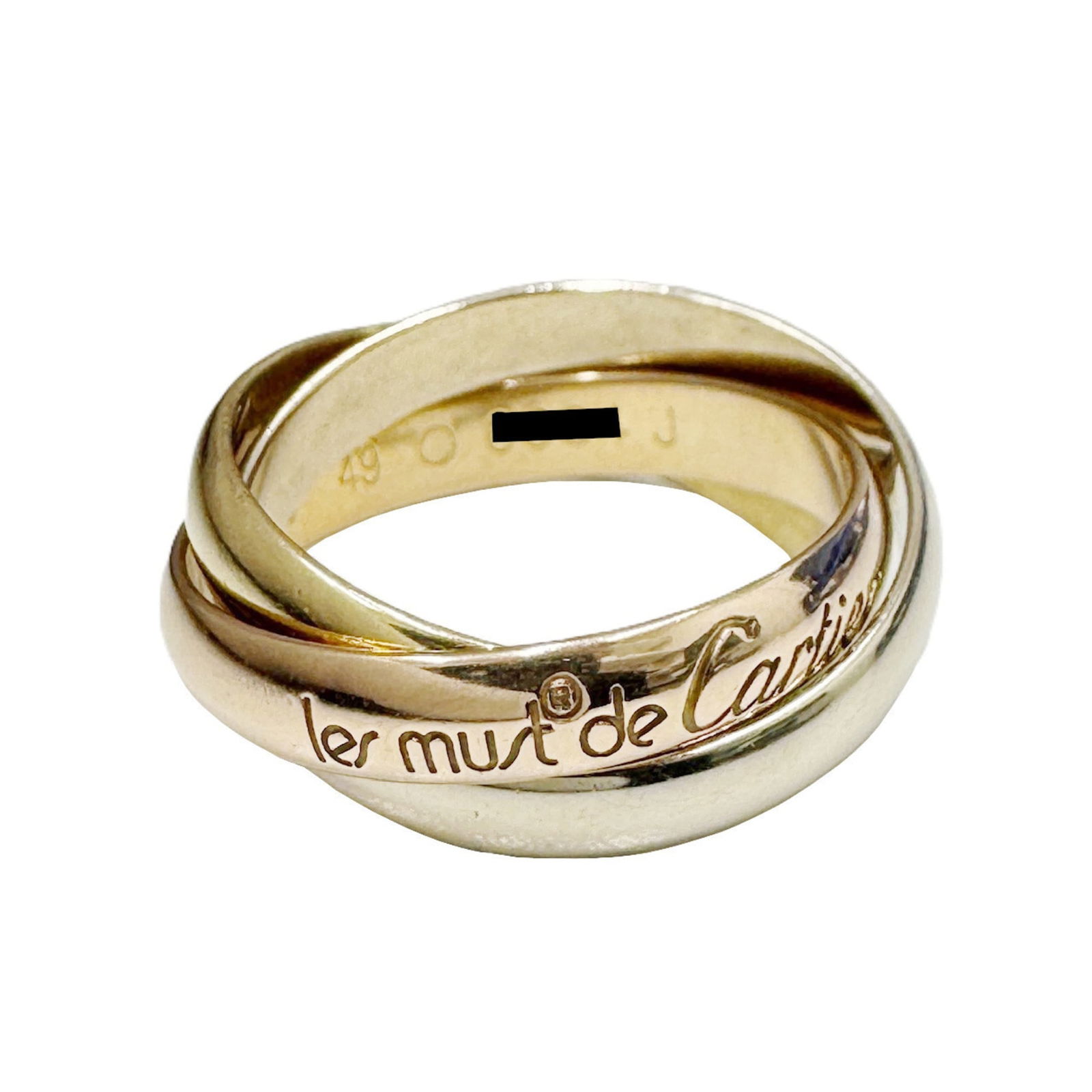 Yellow Gold (18K) - Cartier Band Ring Pink Gold (18K) - White Gold (18K) (1 of 6)