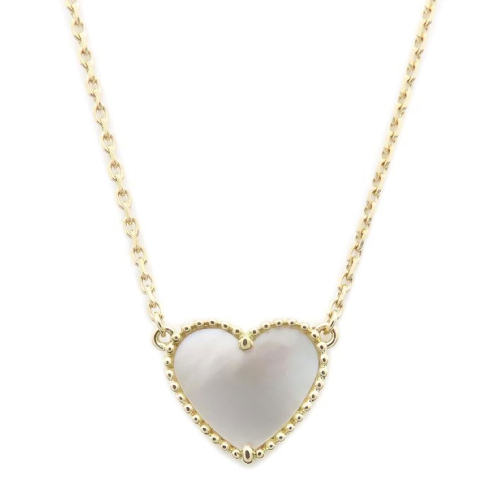 295045 - Van Cleef & Arpels Lucky Alhambra Heart Necklace in 18K White Gold Mother of Pearl for: 295045 - Van Cleef & Arpels Lucky Alhambra Heart Necklace in 18K White Gold Mother of Pearl for Women This listing features 295045 - Van Cleef & Arpels Lucky Alhambra Heart Necklace in 18K White Gold