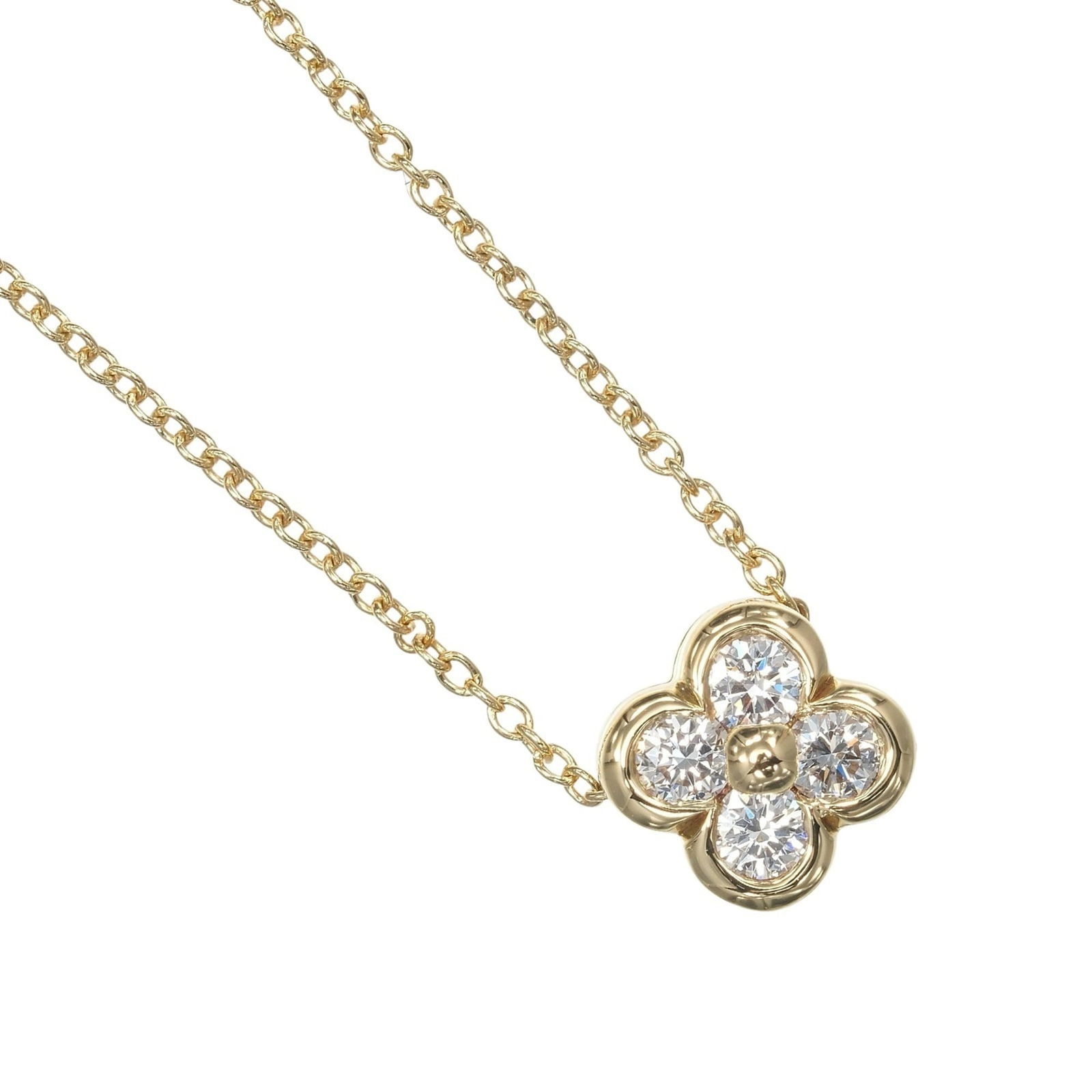 approximately 2.57g. - Tiffany & Co. necklace - bezel-set - 18K Yellow Gold with diamonds: approximately 2.57g. - Tiffany & Co. necklace - bezel-set - 18K Yellow Gold with diamonds This listing features approximately 2.57g. - Tiffany & Co. necklace - bezel-set - 18K Yellow Gold with