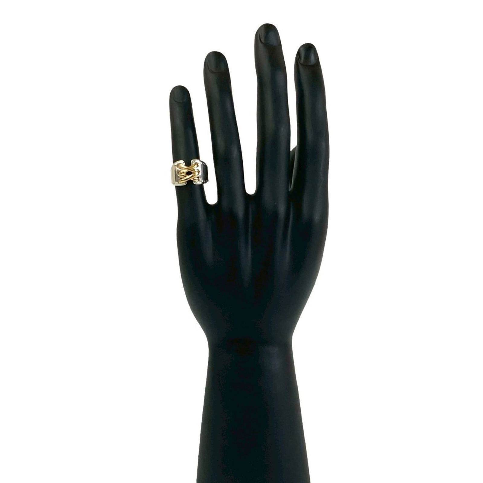 Yellow Gold (18K) - Hermes Band Ring Silver 925: Yellow Gold (18K) - Hermes Band Ring Silver 925 This listing features Yellow Gold (18K) - Hermes Band Ring Silver 925. Item specifics are provided below. Item Specifics: Brand: Hermes Type: Band