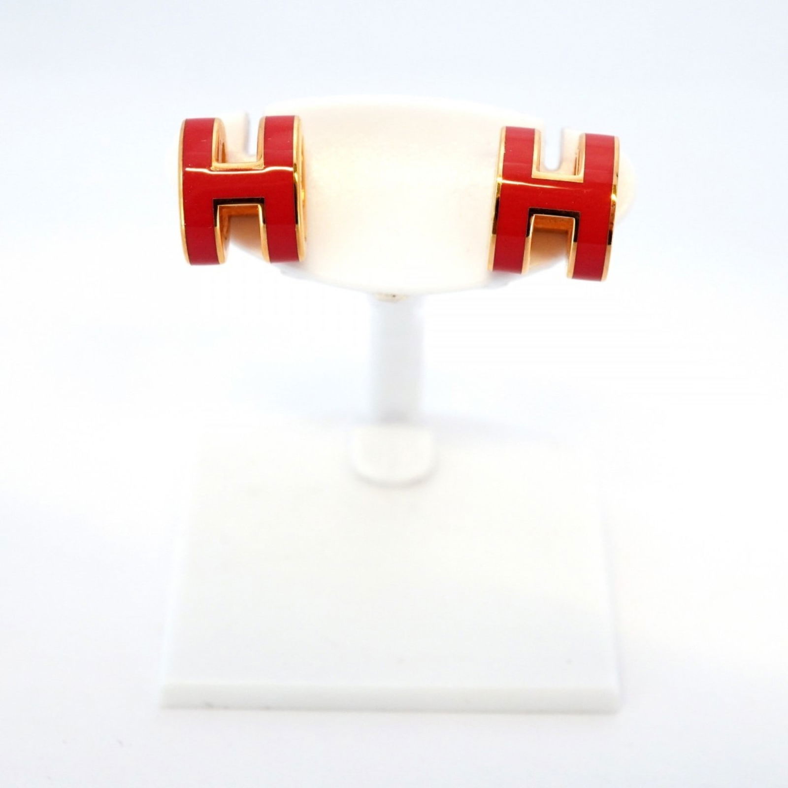 Plating Hermes Stud Earrings Gold - 2