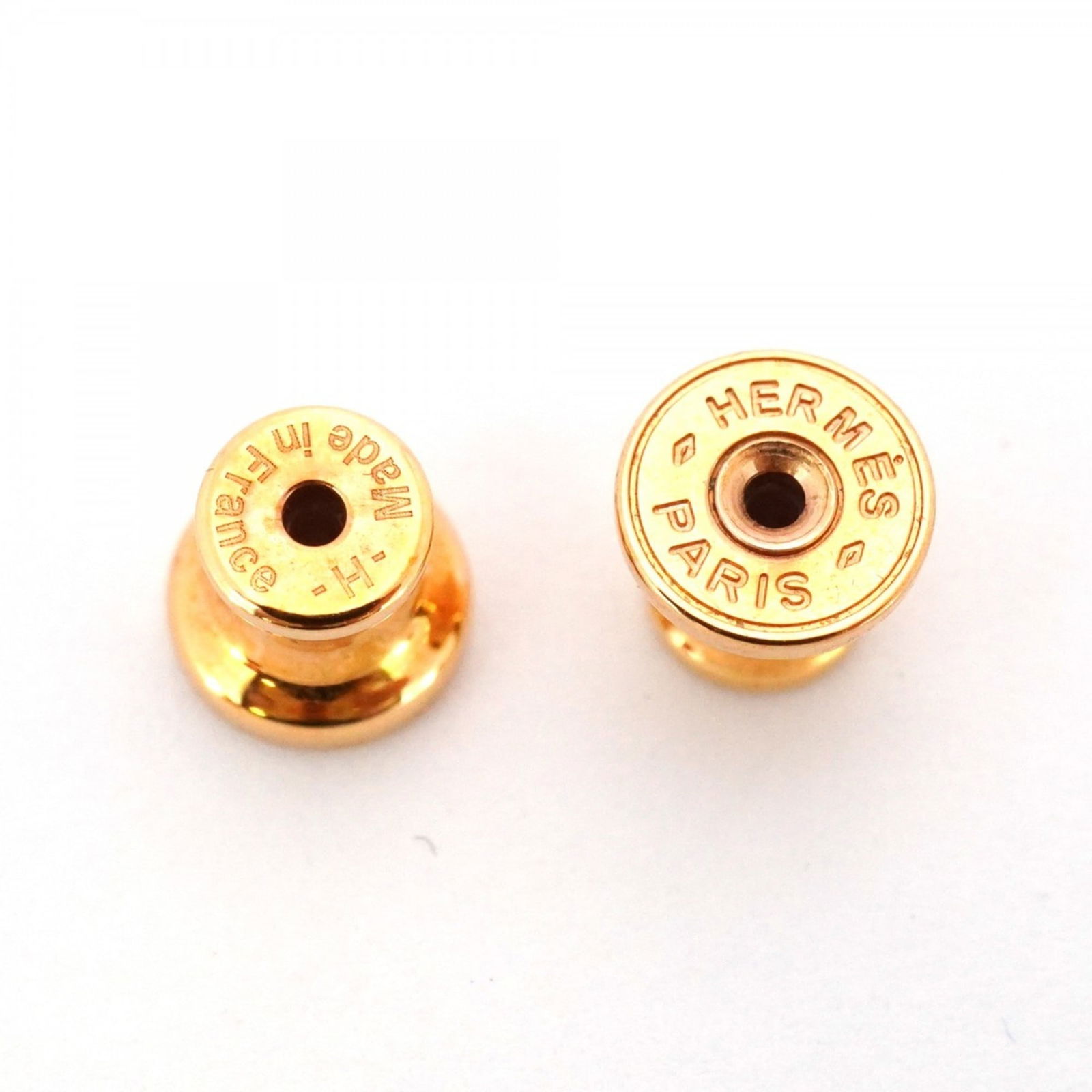 Plating Hermes Stud Earrings Gold - 5