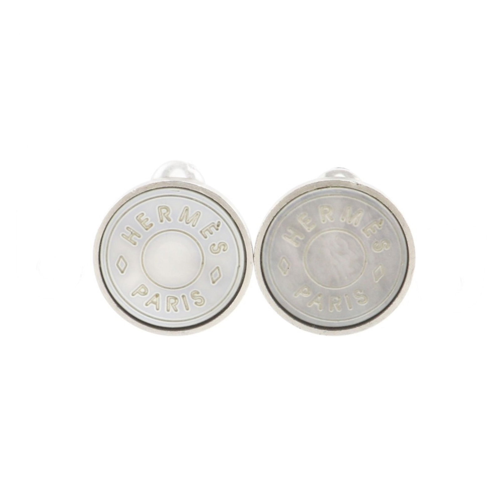 Metal Hermes Clip Earrings: Metal Hermes Clip Earrings This listing features Metal Hermes Clip Earrings. Item specifics are provided below. Item Specifics: Brand: Hermes Type: Clip Earrings Gender: Women Material: Metal Stone: S