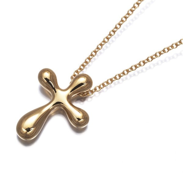 Gold Tiffany&Co. Necklace Small Cross 18K 750 Yellow: Gold Tiffany&Co. Necklace Small Cross 18K 750 Yellow This listing features Gold Tiffany&Co. Necklace Small Cross 18K 750 Yellow. Item specifics are provided below. Item Specifics: Brand: Tiffany &