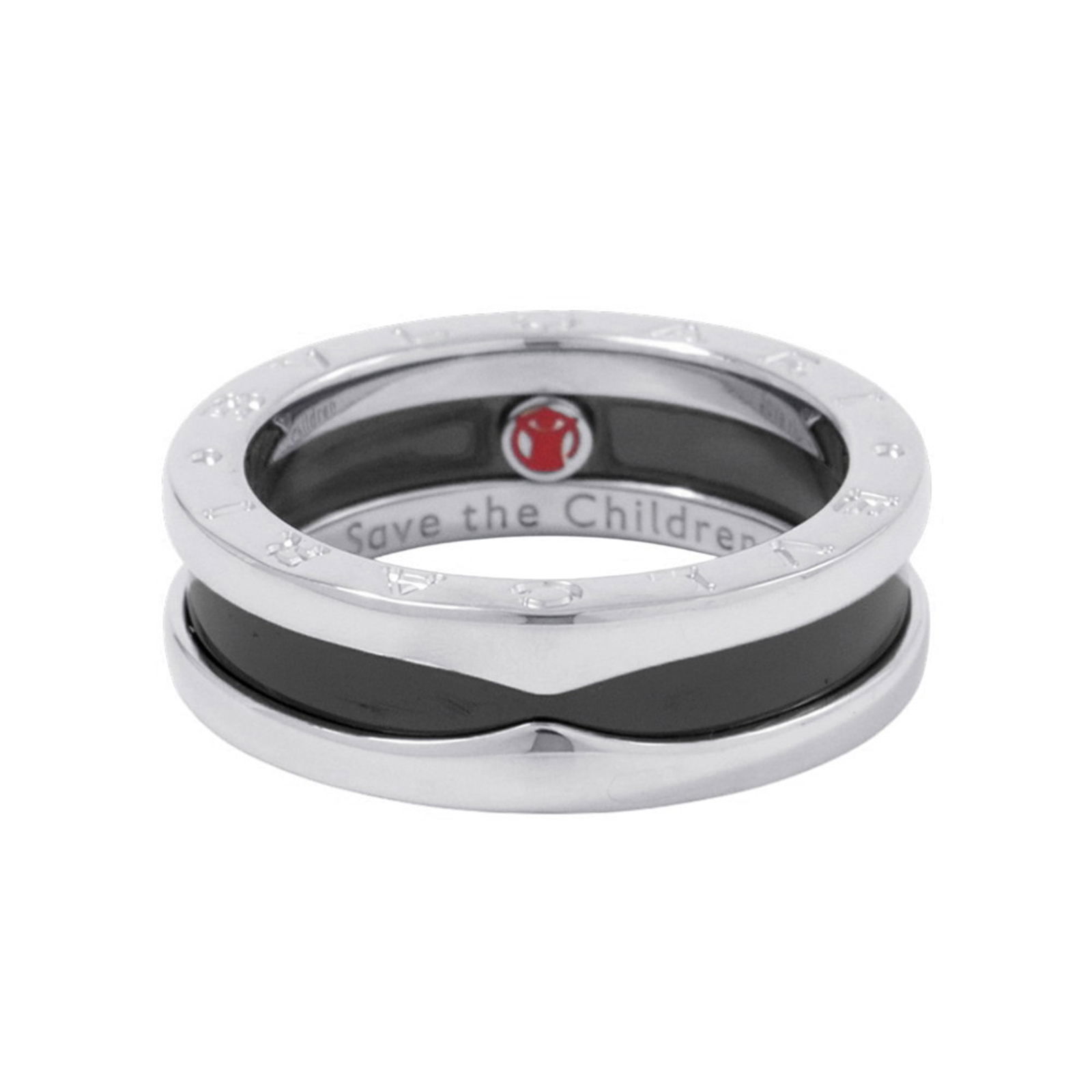 Silver 925 - Bvlgari Band Ring Ceramic: Silver 925 - Bvlgari Band Ring Ceramic This listing features Silver 925 - Bvlgari Band Ring Ceramic. Item specifics are provided below. Item Specifics: Brand: Bvlgari Type: Band Ring Gender: Women