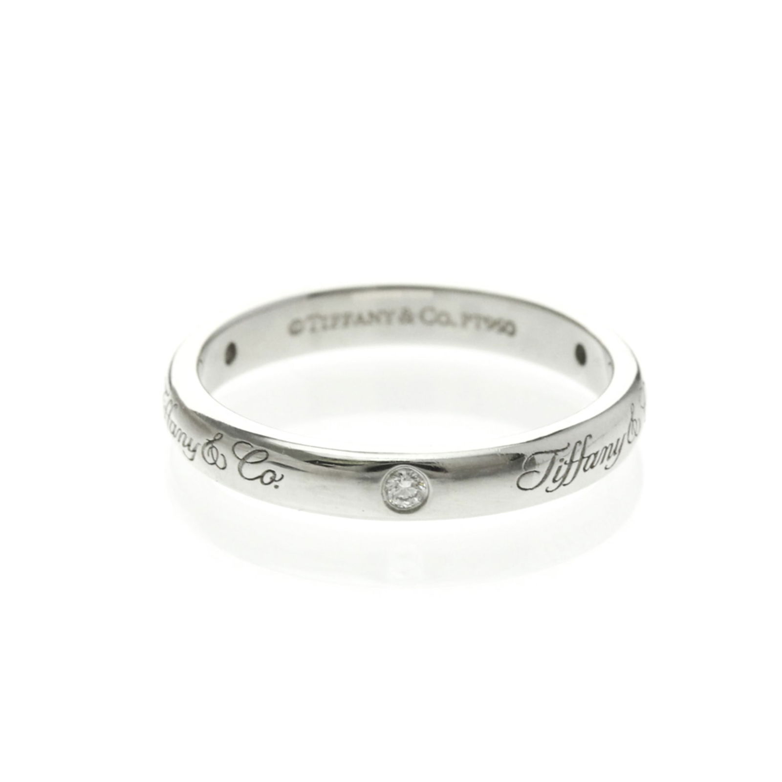 Platinum Tiffany Wedding Ring - 4