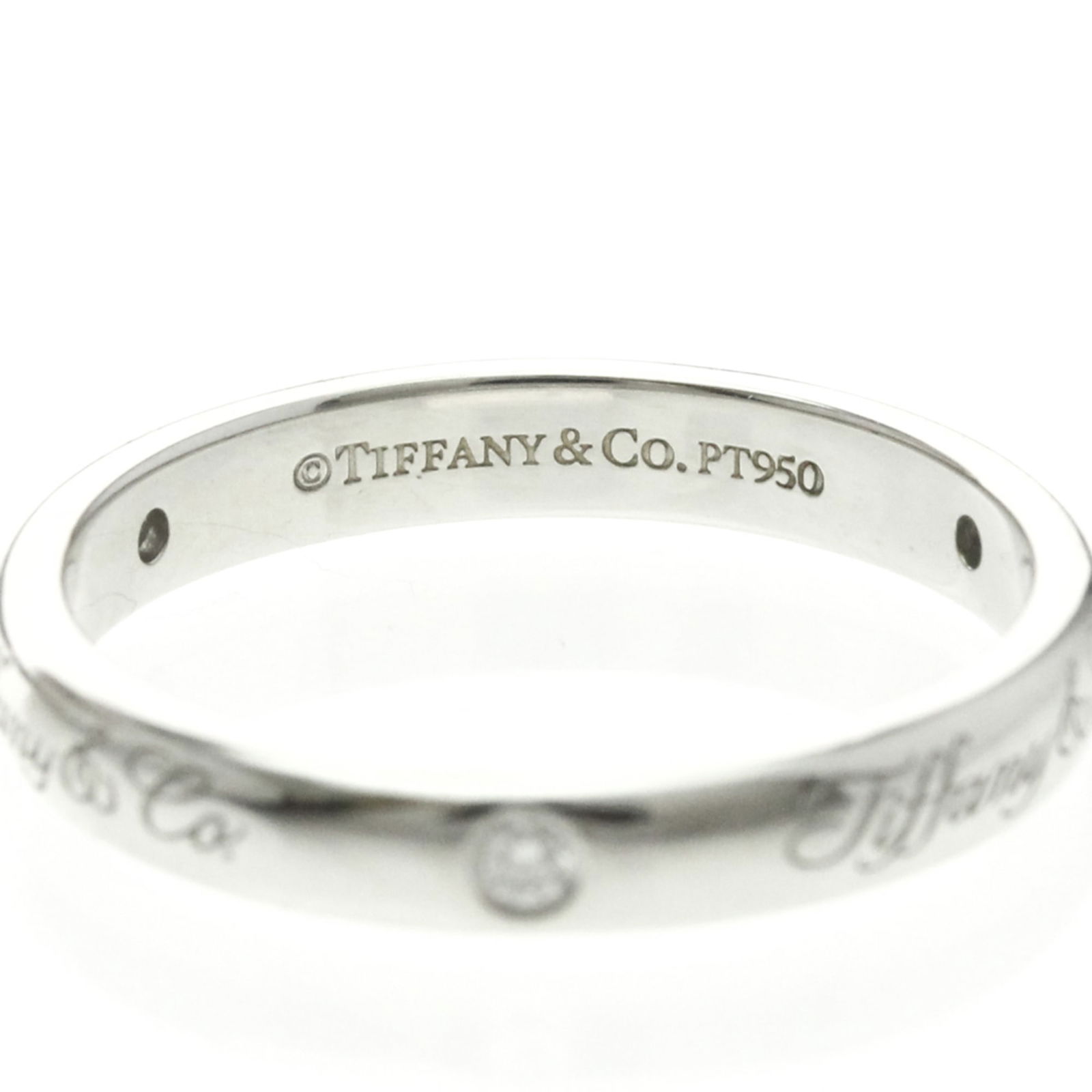 Platinum Tiffany Wedding Ring - 5