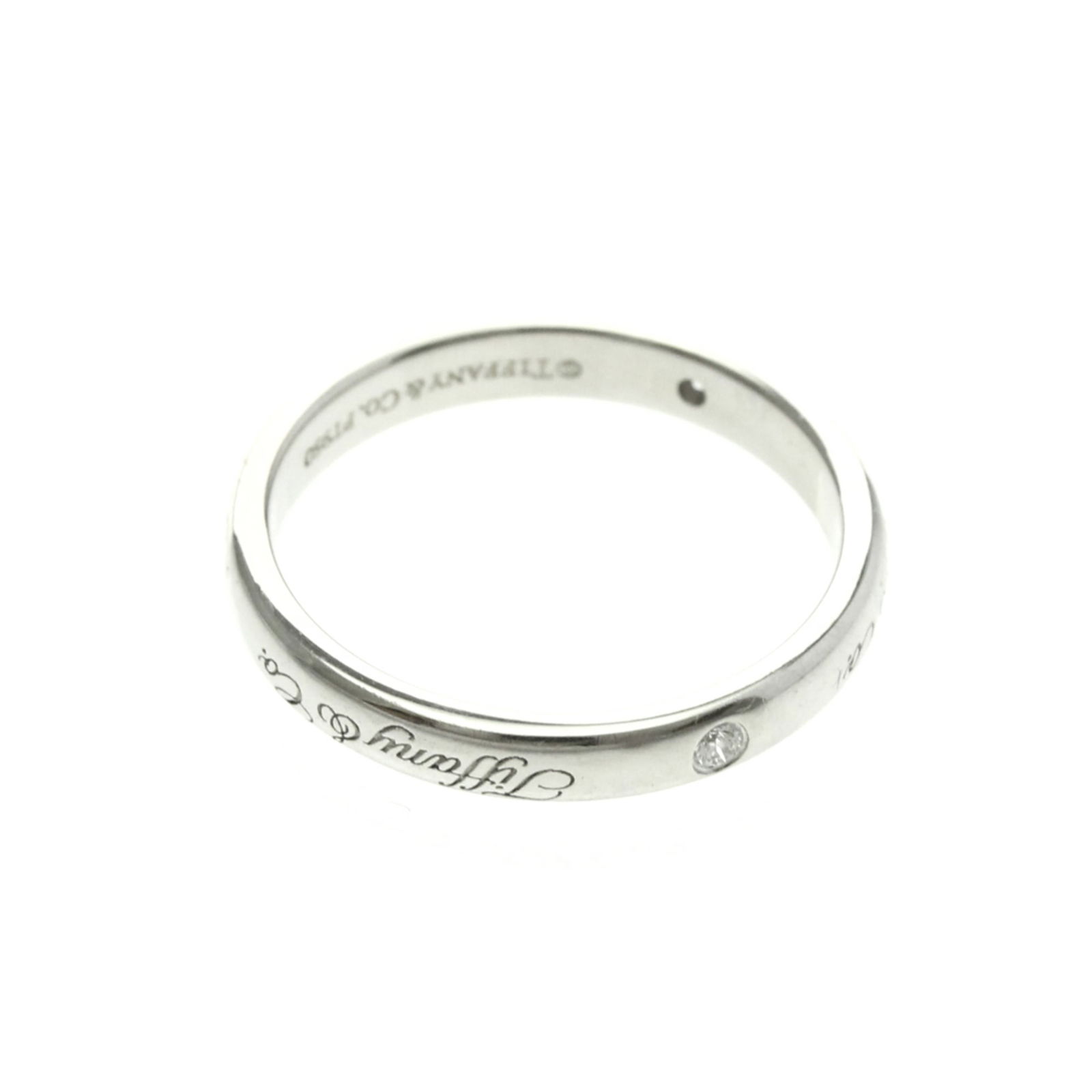 Platinum Tiffany Wedding Ring - 9