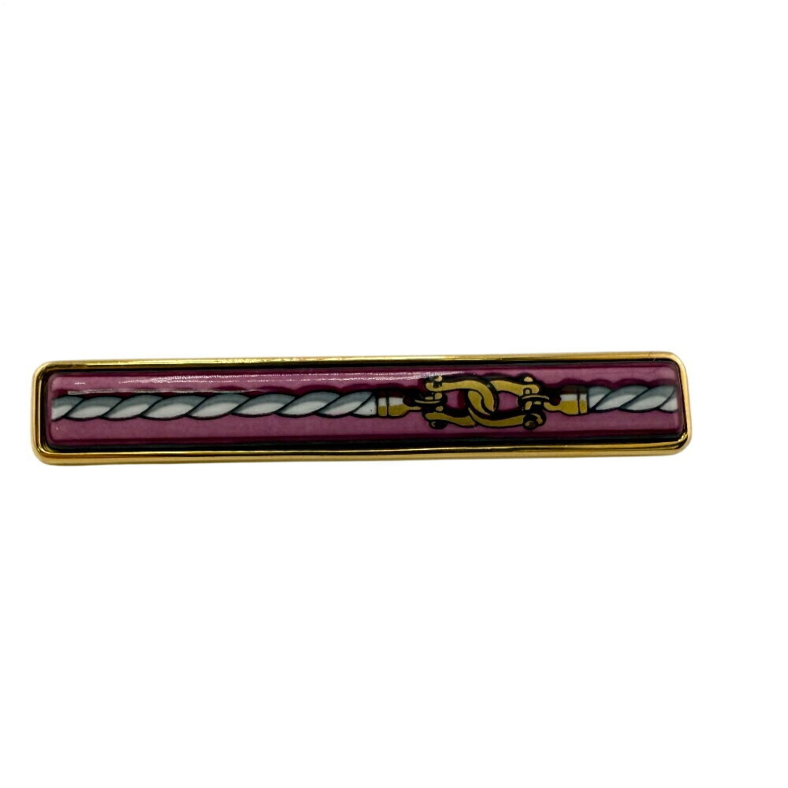 Enamel Hermes Tie Pin Cloisonn/: Enamel Hermes Tie Pin Cloisonn/ This listing features Enamel Hermes Tie Pin Cloisonn/. Item specifics are provided below. Item Specifics: Brand: Hermes Type: Tie Pin Gender: Men Finish: Gold Plated