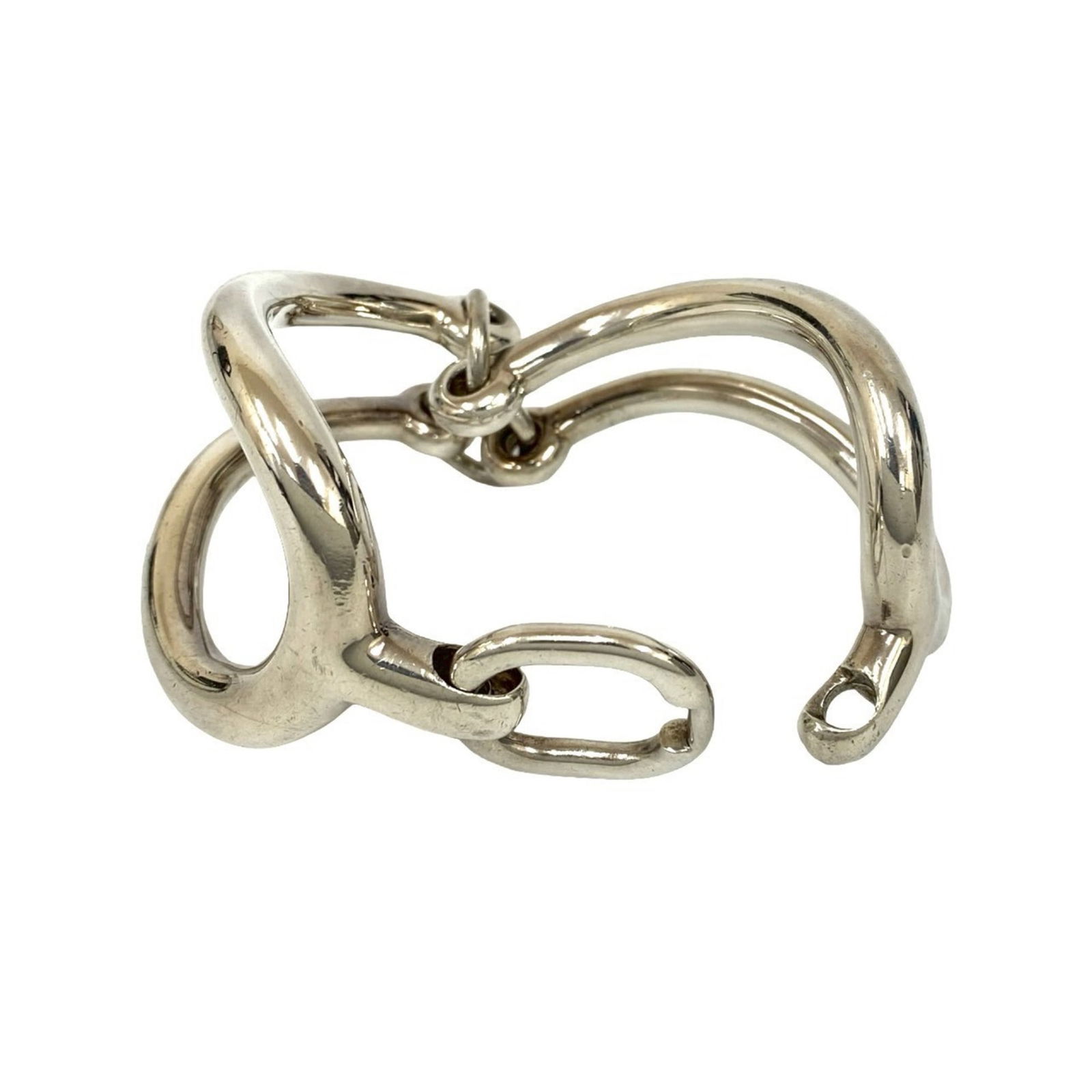 925 Hermes Bangle Silver - 3