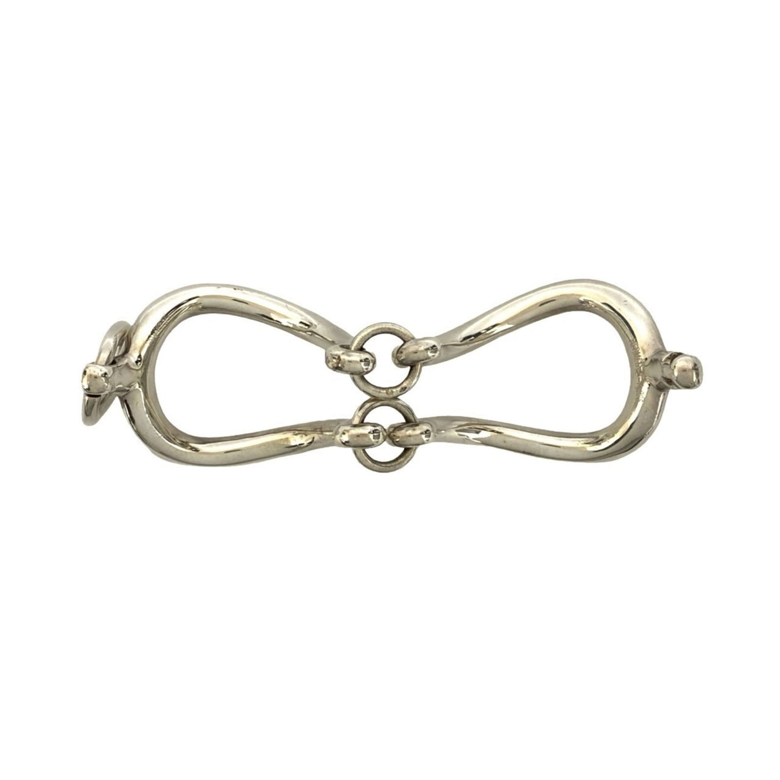 925 Hermes Bangle Silver - 7