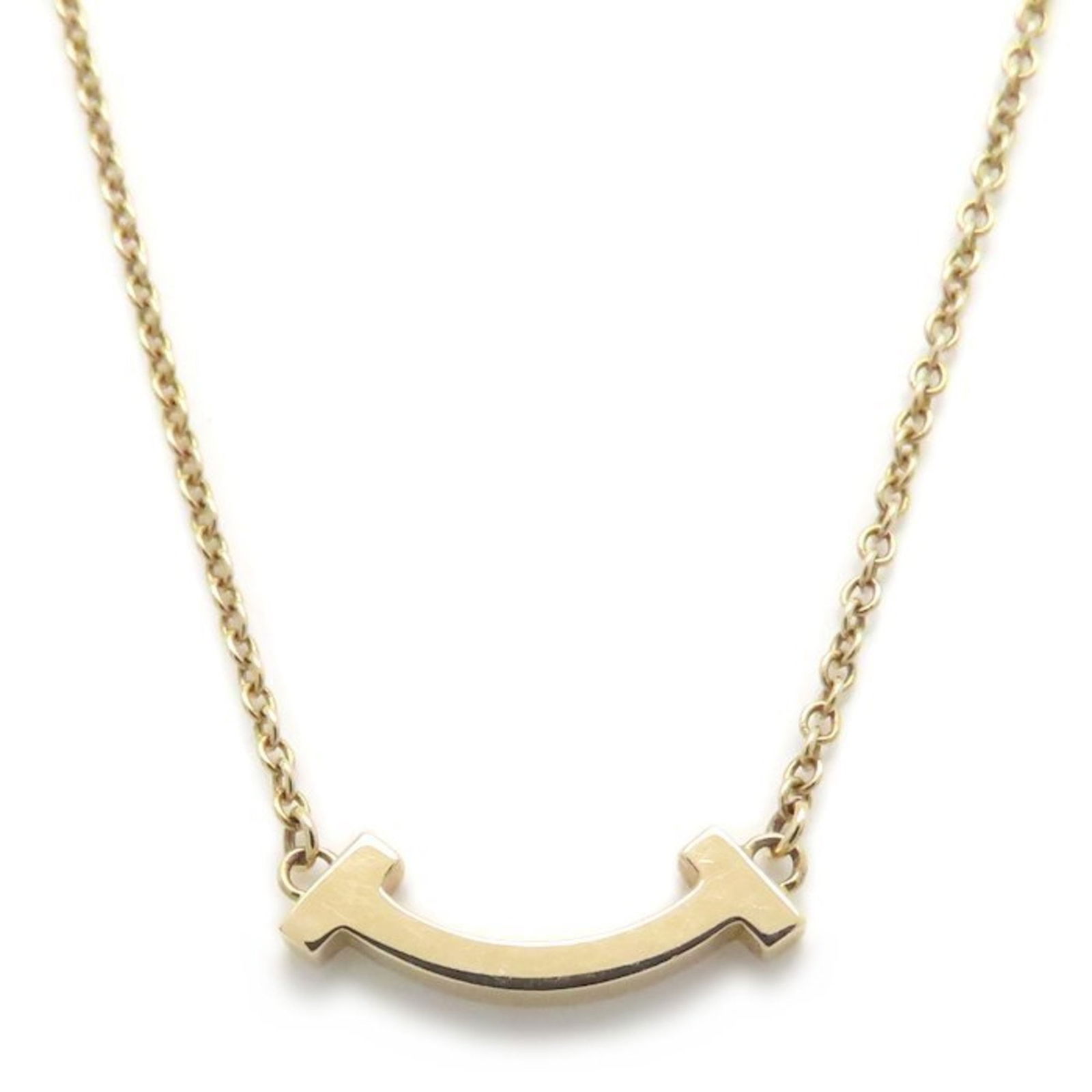 295003 TIFFANY & Co. Tiffany T Smile Necklace Mini 18KRG Women's: 295003 TIFFANY & Co. Tiffany T Smile Necklace Mini 18KRG Women's This listing features 295003 TIFFANY & Co. Tiffany T Smile Necklace Mini 18KRG Women's. Item specifics are provided below. Item Specifi