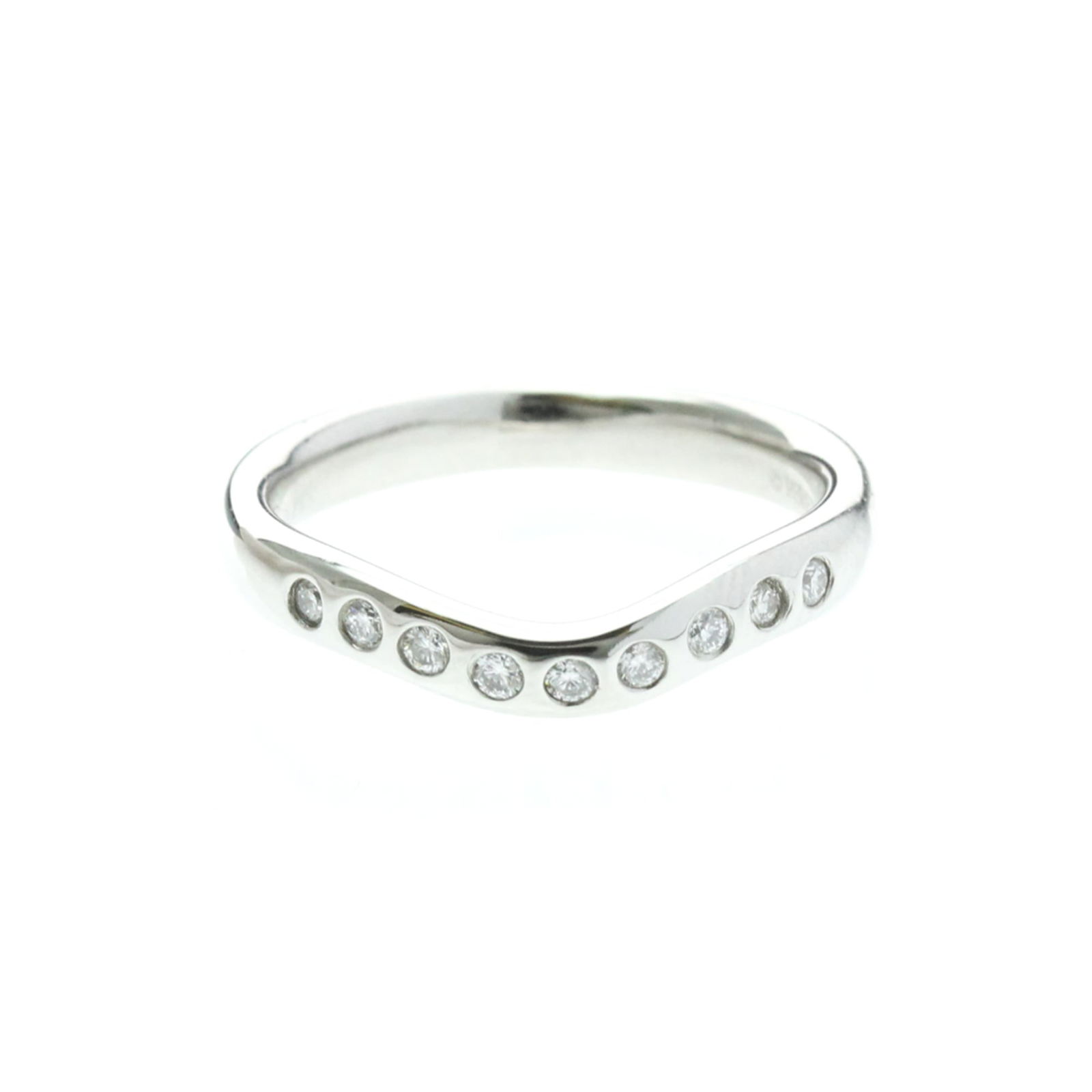 Platinum Tiffany Band Ring (1 of 9)