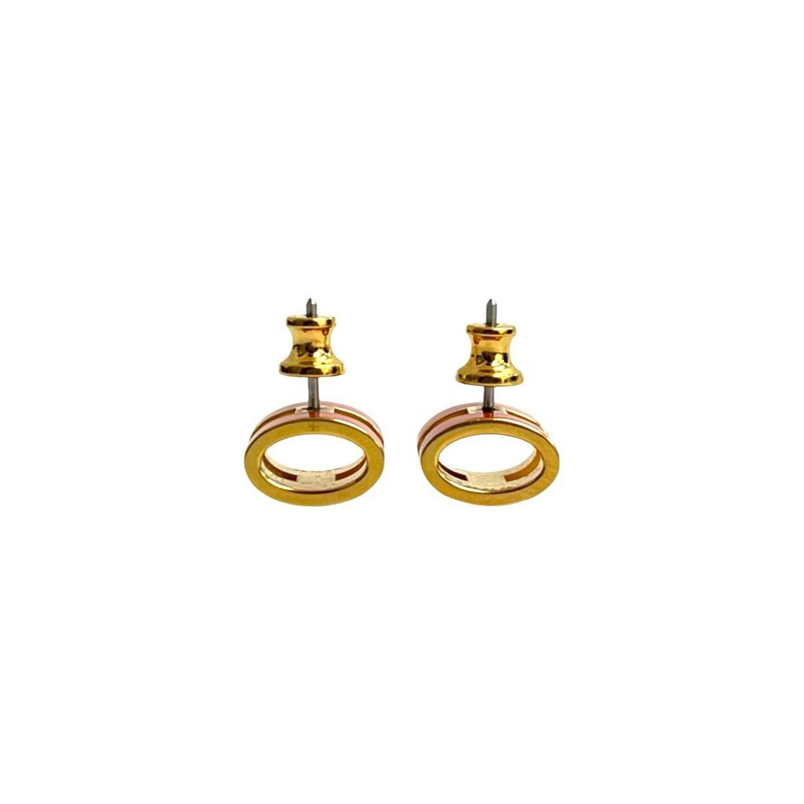 Plating Hermes Stud Earrings Gold - 4