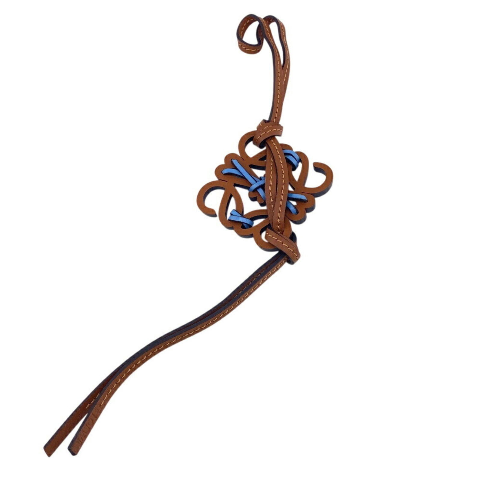 Leather Loewe Keyring Charm - 3