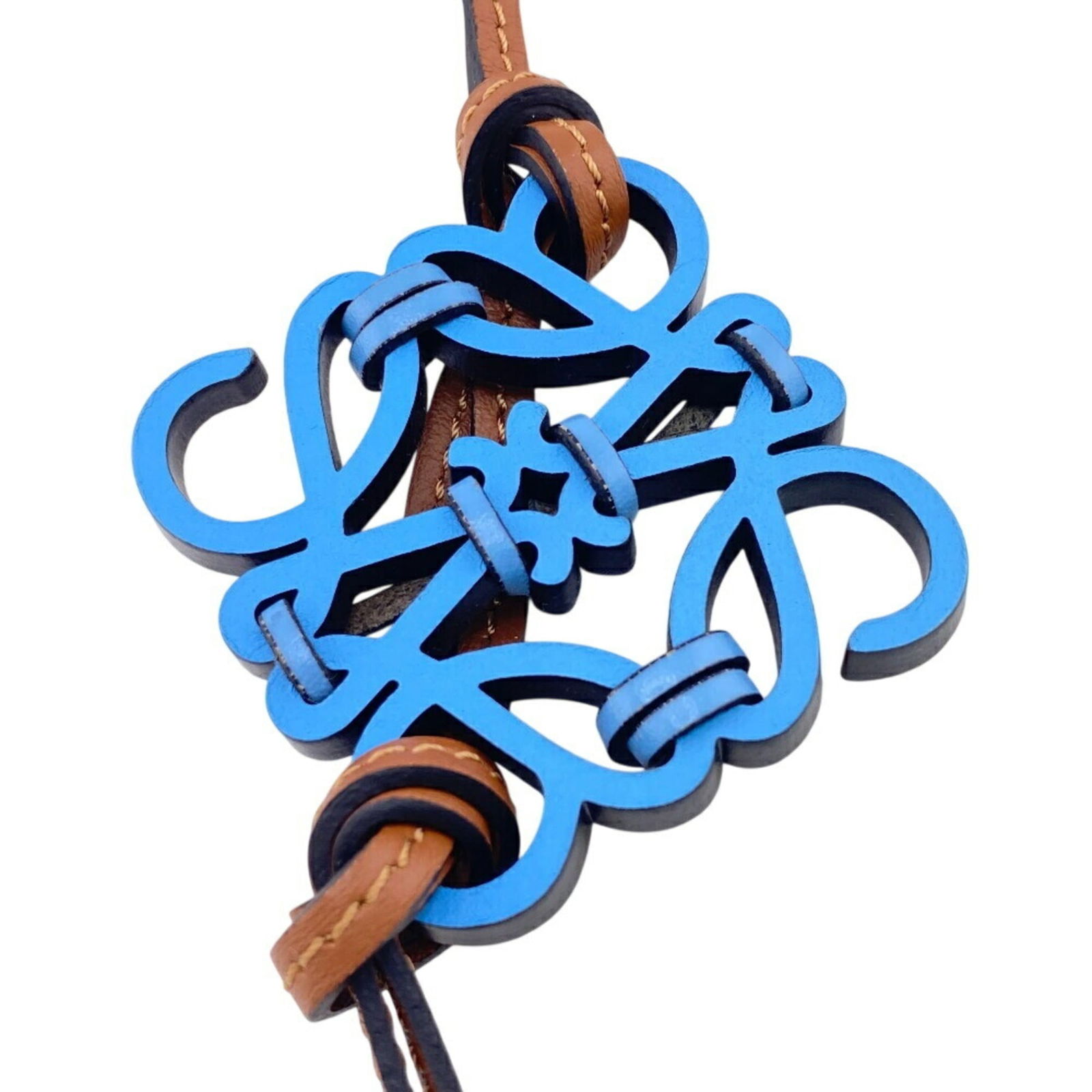 Leather Loewe Keyring Charm - 4