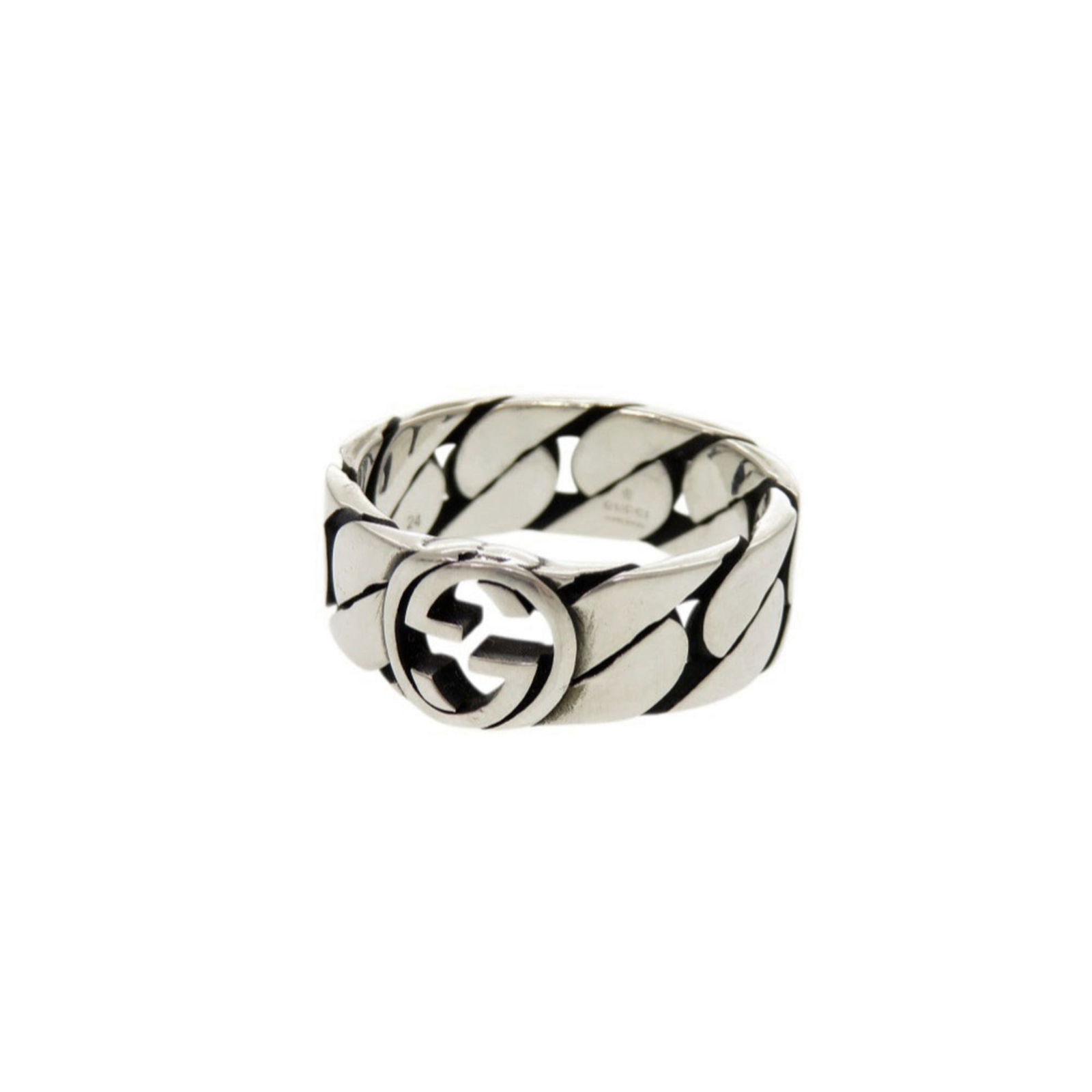 925 Gucci Band Ring Silver (1 of 9)