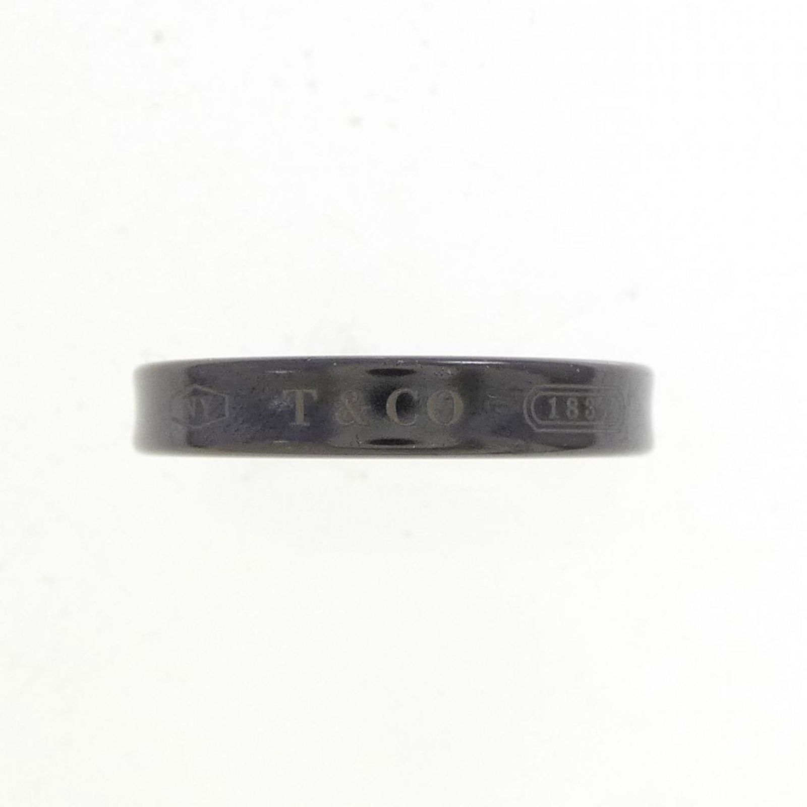 Titanium Tiffany Band Ring - 2