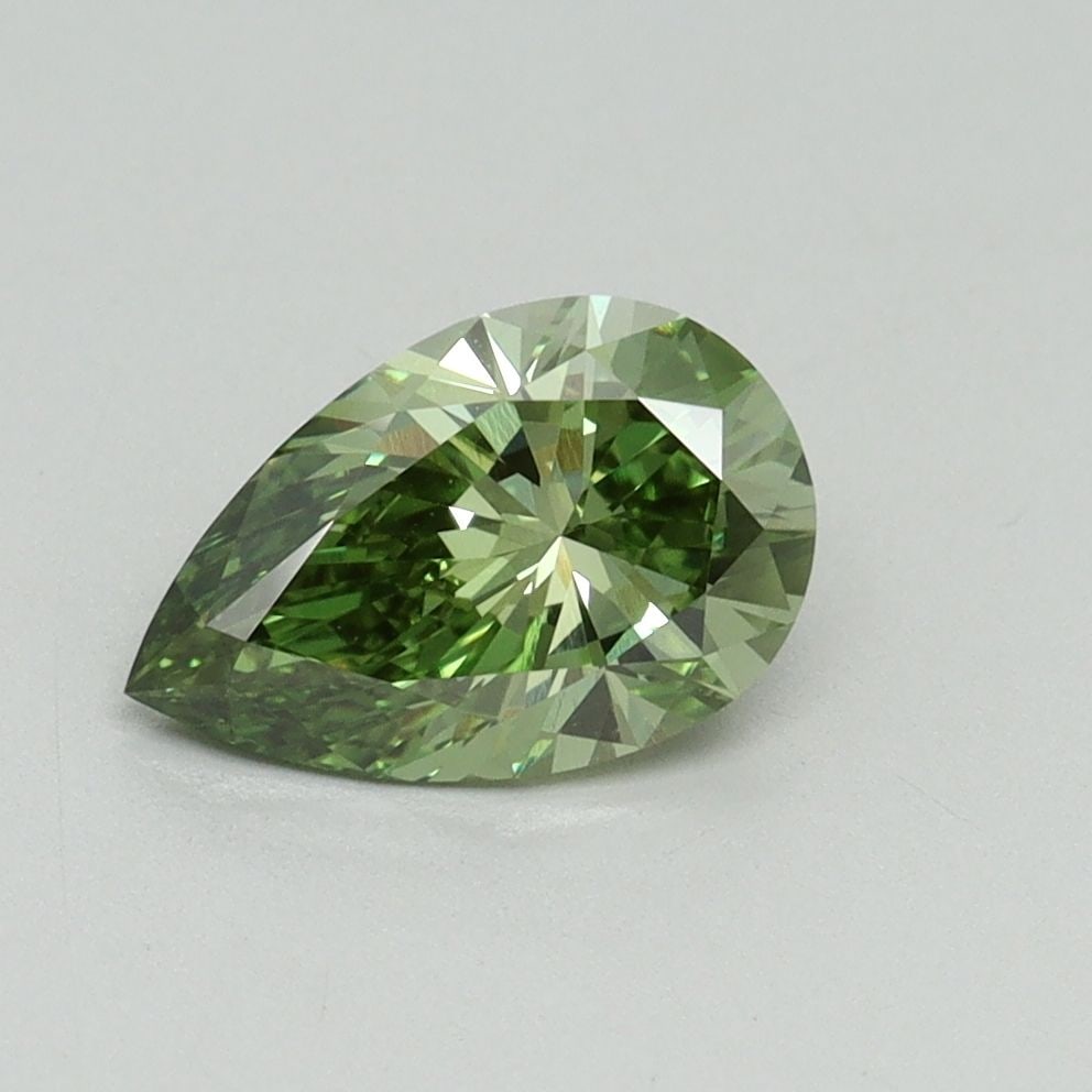 Loose Lab Diamond - IGI Pear 1.02ct Fancy Vivid Green VVS2 (1 of 1)