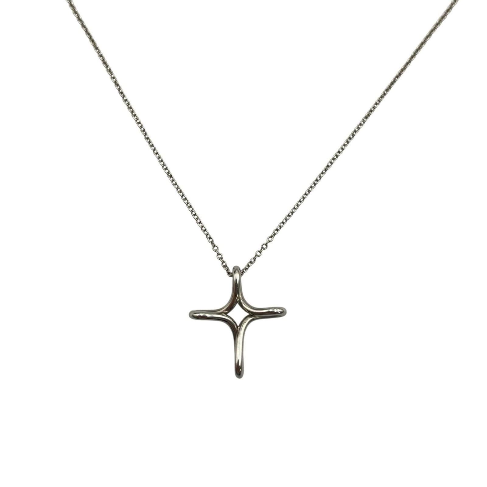 Women Tiffany & Co. Elsa Peretti Infinity Cross Necklace in Pt950 Platinum for (1 of 9)