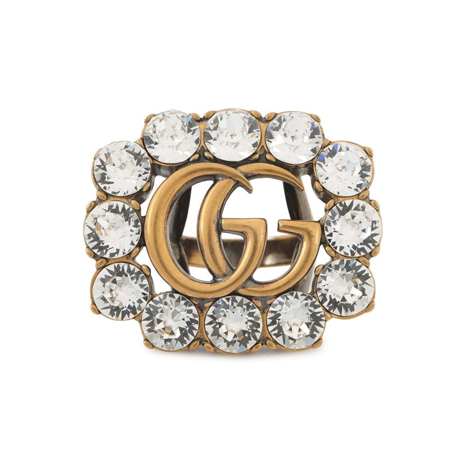 Metal Gucci Band Ring: Metal Gucci Band Ring This listing features Metal Gucci Band Ring. Item specifics are provided below. Item Specifics: Brand: Gucci Type: Band Ring Gender: Women Material: Metal Stone: Rhinestone Us Si