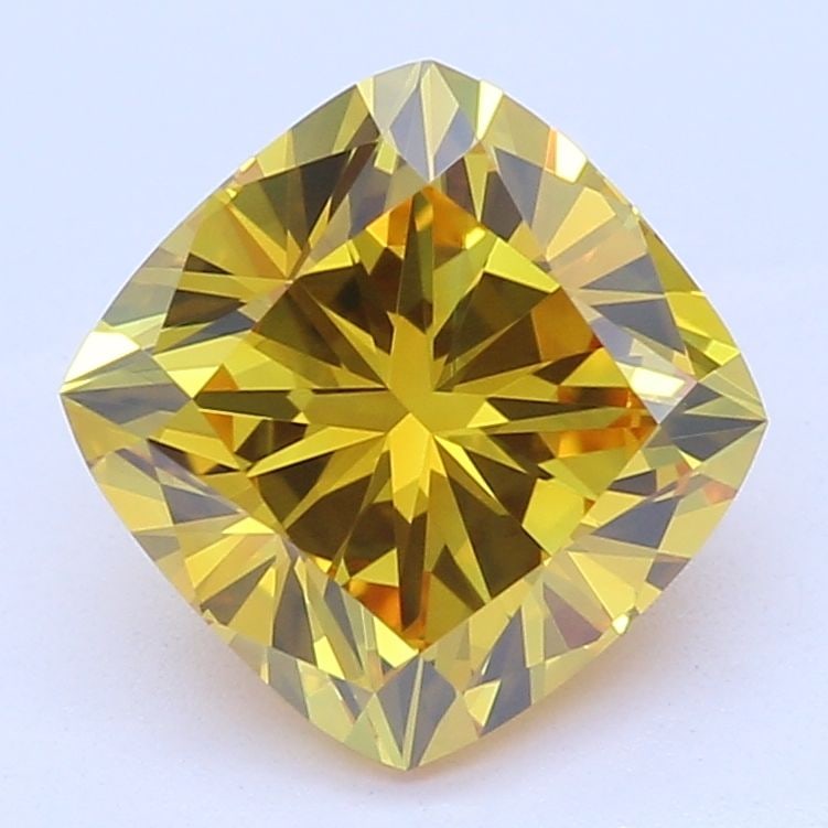 Loose Lab Diamond - IGI Cushion Modified 1.04ct Fancy Vivid Yellow VVS2: Loose Lab Diamond - IGI Cushion Modified 1.04ct Fancy Vivid Yellow VVS2 This listing features Loose Lab Diamond - IGI Cushion Modified 1.04ct Fancy Vivid Yellow VVS2. Item specifics are provided