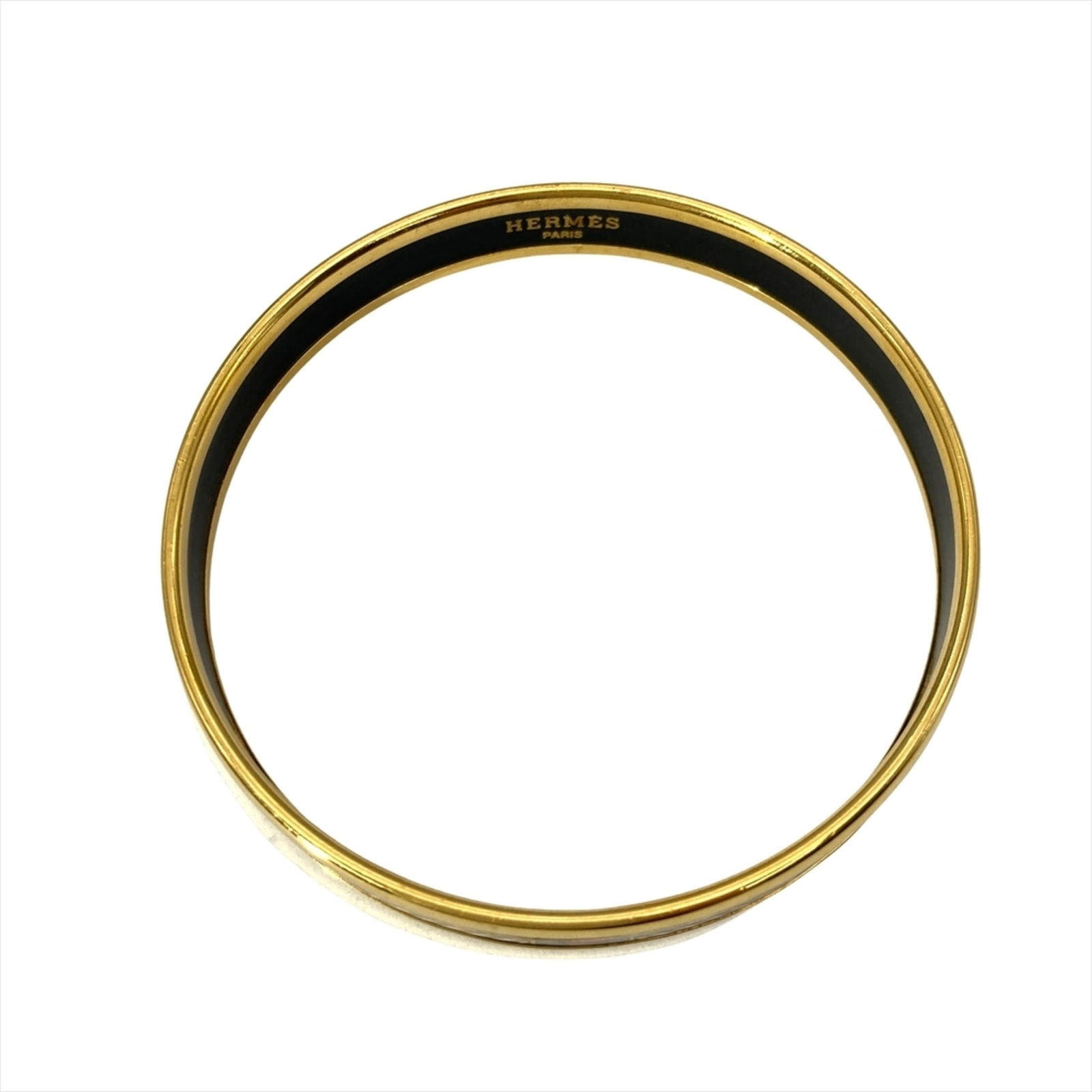 Enamel Hermes Bangle - 5