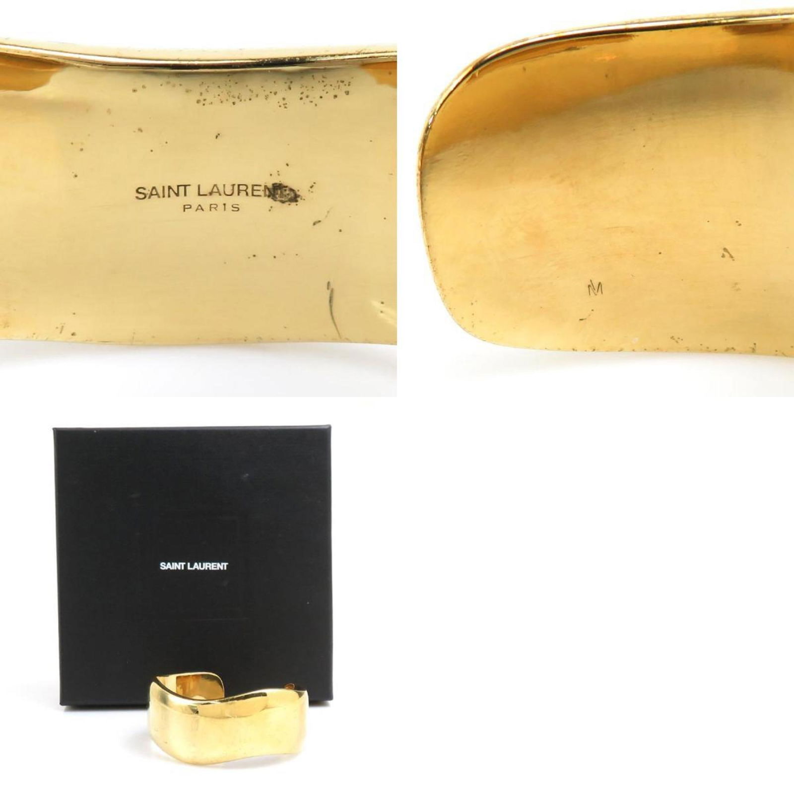 Metal Saint Laurent Bangle - 5