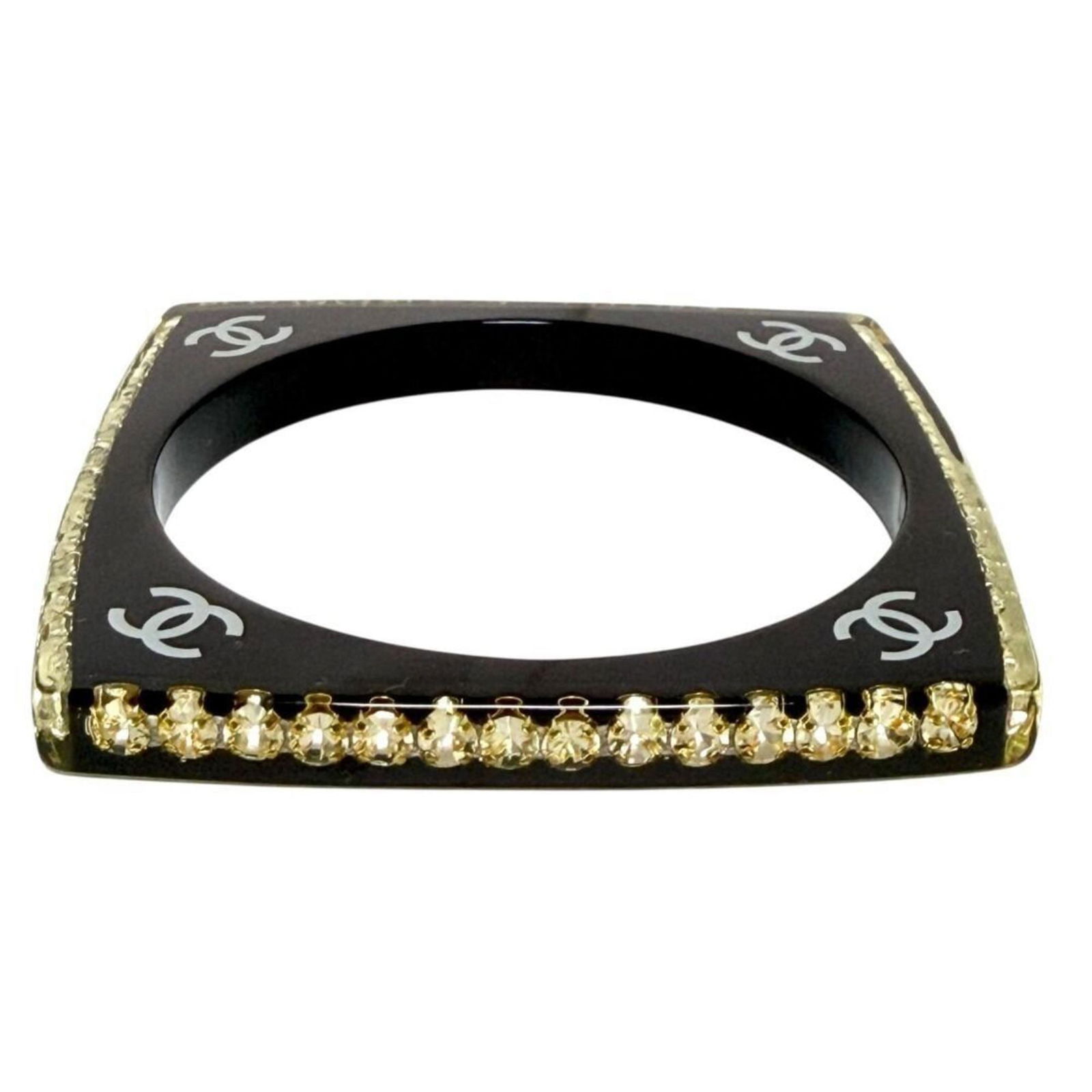 Rhinestone - Chanel Bangle Plastic - 3