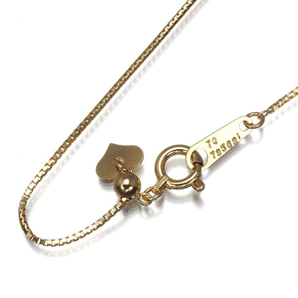 Gold Box Chain Necklace 45Cm 18K 750 Yellow (1 of 3)