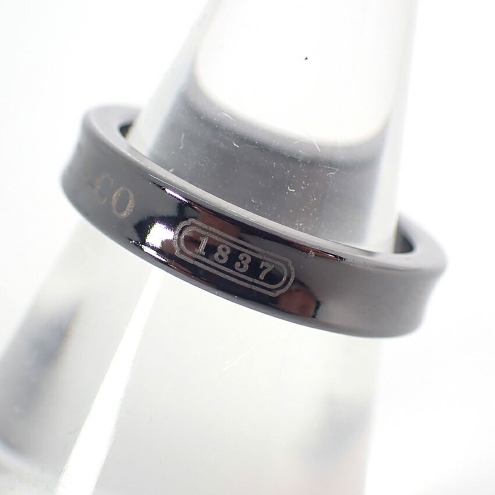 Titanium Tiffany Band Ring - 4