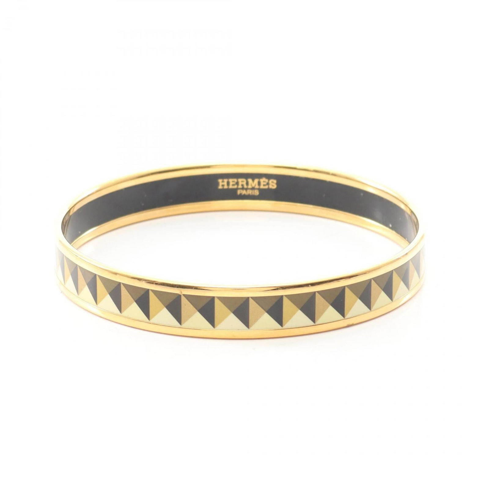 Gold Plating - Hermes Bangle Cloisonn/ Enamel: Gold Plating - Hermes Bangle Cloisonn/ Enamel This listing features Gold Plating - Hermes Bangle Cloisonn/ Enamel. Item specifics are provided below. Item Specifics: Brand: Hermes Type: Bangle Gender: