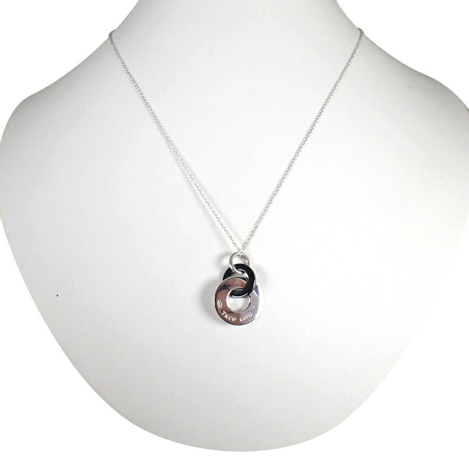 Necklace TIFFANY 925 Titanium 1837 Interlocking Circle: Necklace TIFFANY 925 Titanium 1837 Interlocking Circle This listing features Necklace TIFFANY 925 Titanium 1837 Interlocking Circle. Item specifics are provided below. Item Specifics: Brand: Tiffany N